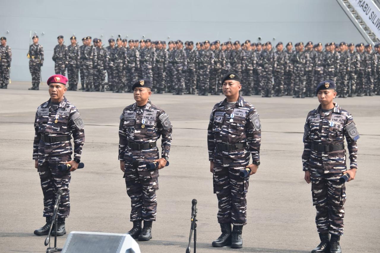 TNI AL GELAR APEL SIAGA DAN TASYAKURAN