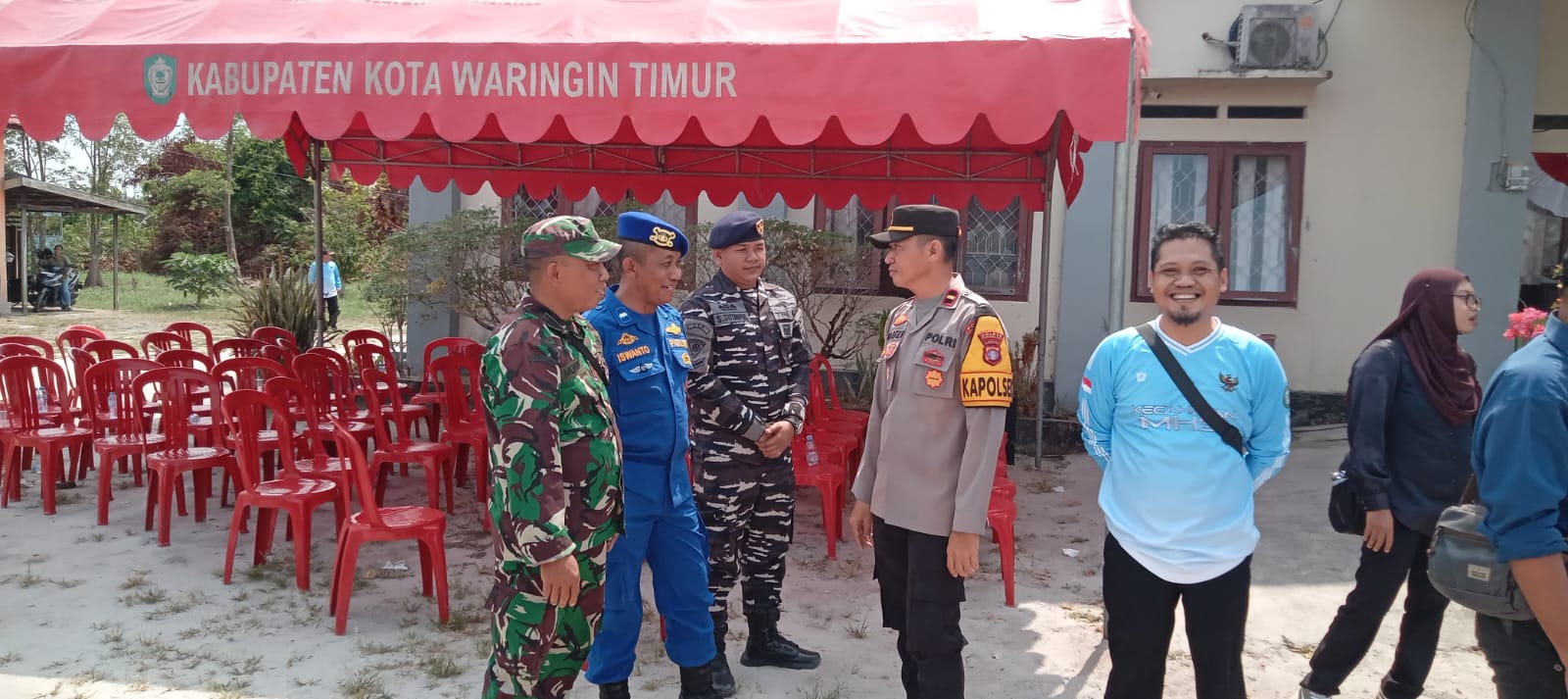 Komandan Kodim 1015/Sampit Hadiri Penyaluran