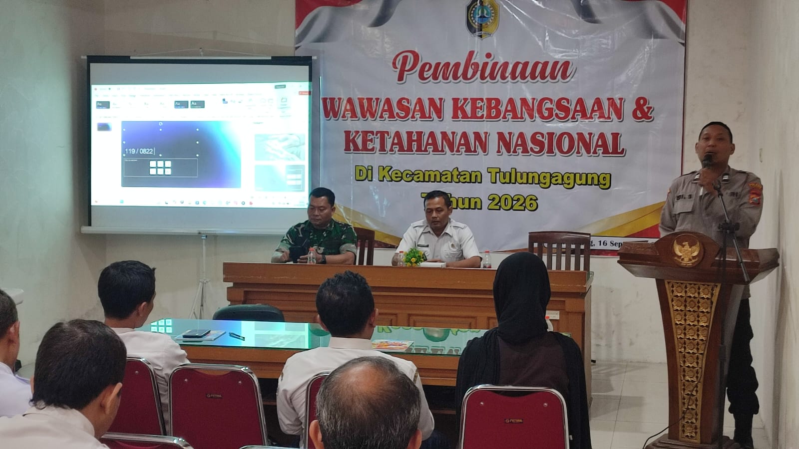 Danramil Kota Bekali Ketua RT/RW Dan Karang Taruna