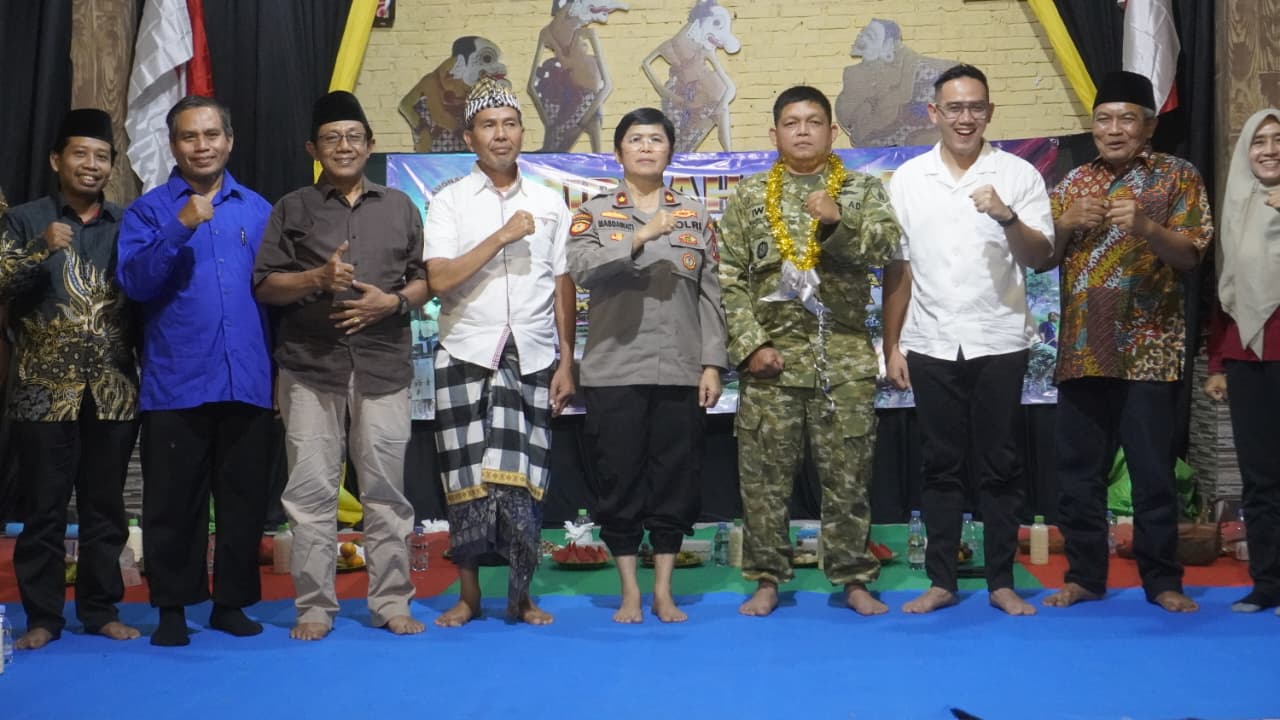 Danramil Karangpilang Pererat Silaturahmi