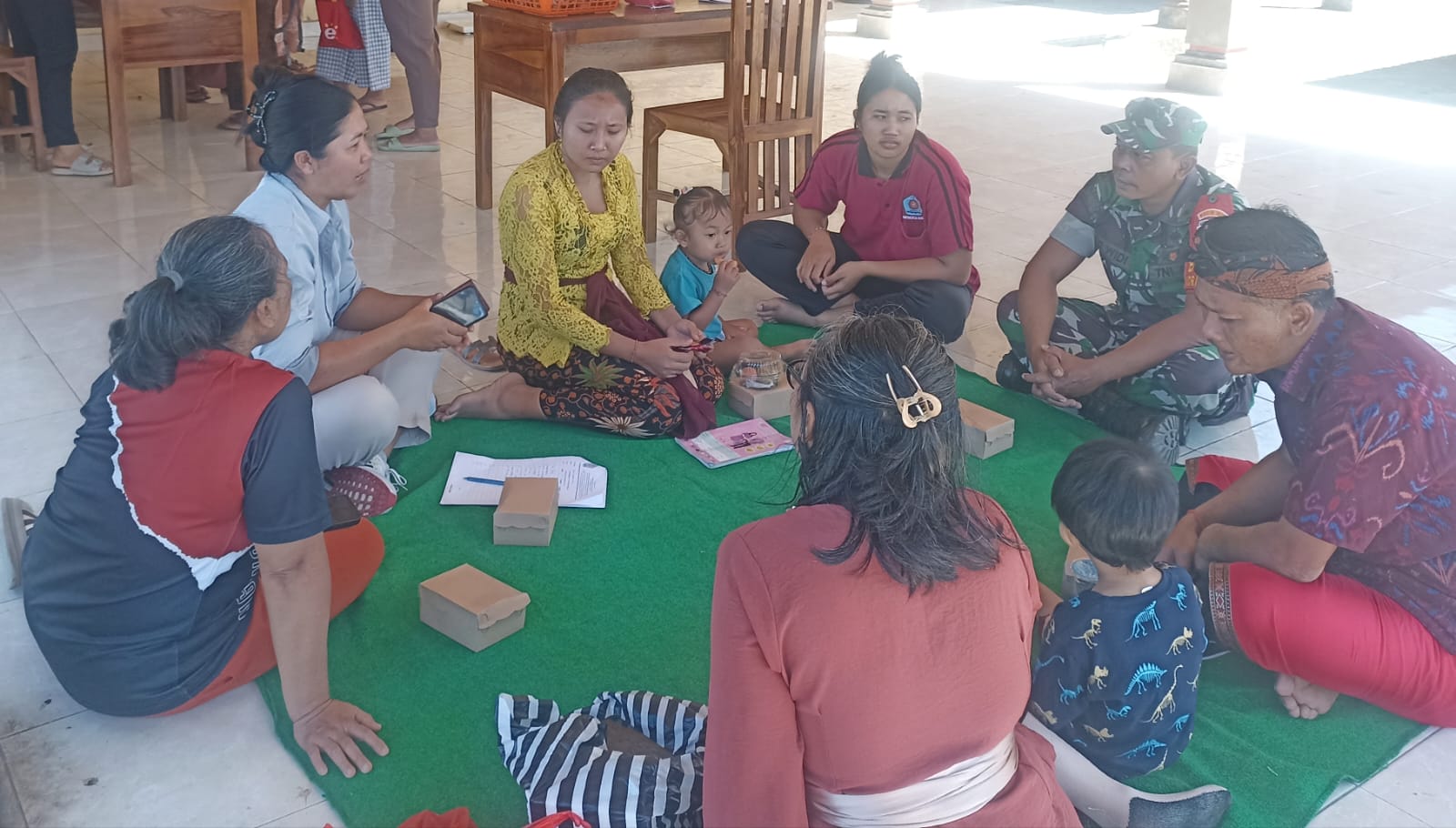 Babinsa Hadiri Rapat RDS