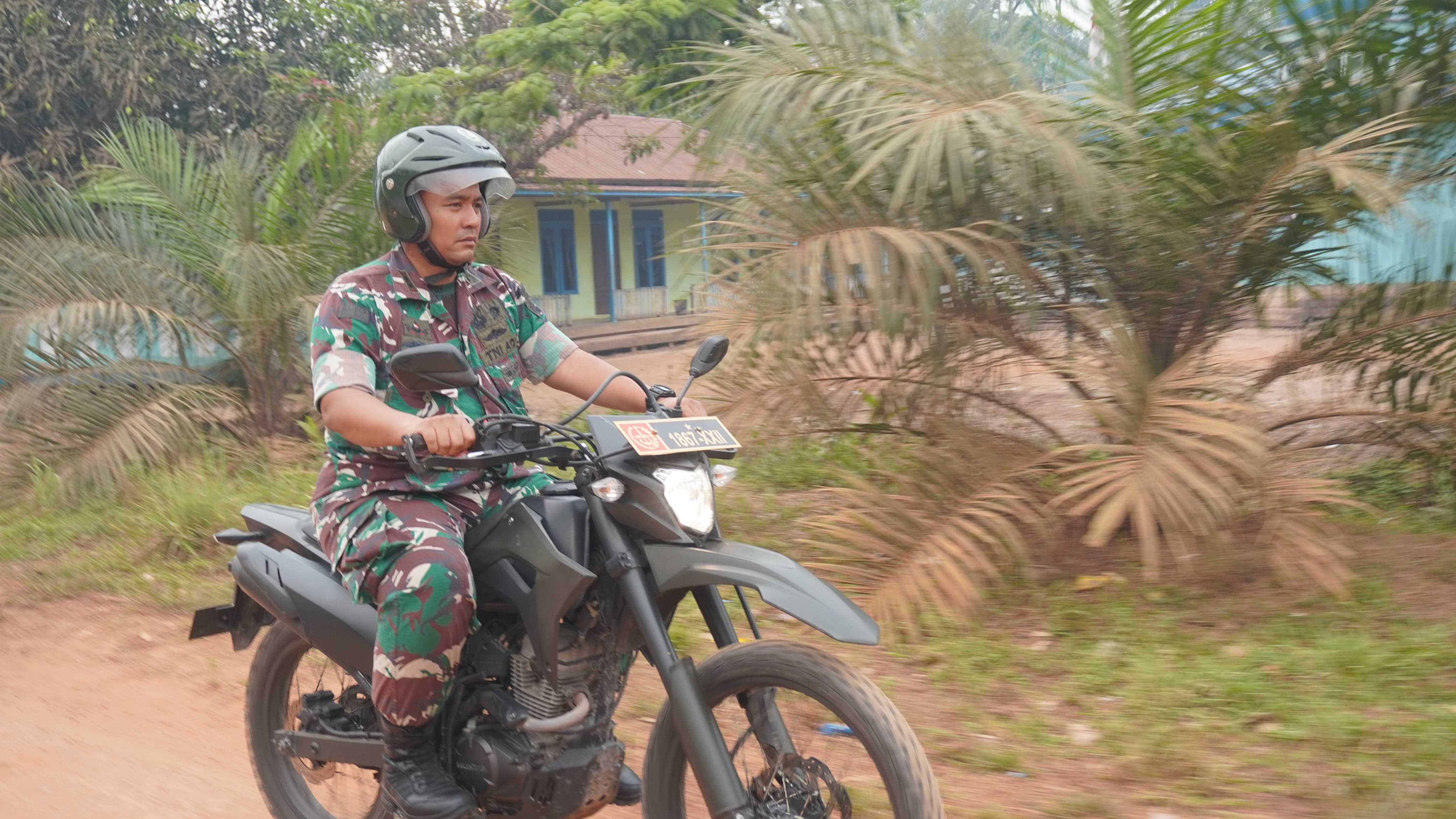 Dandim 1015/Sampit Patroli Dan Ground Check Lokasi