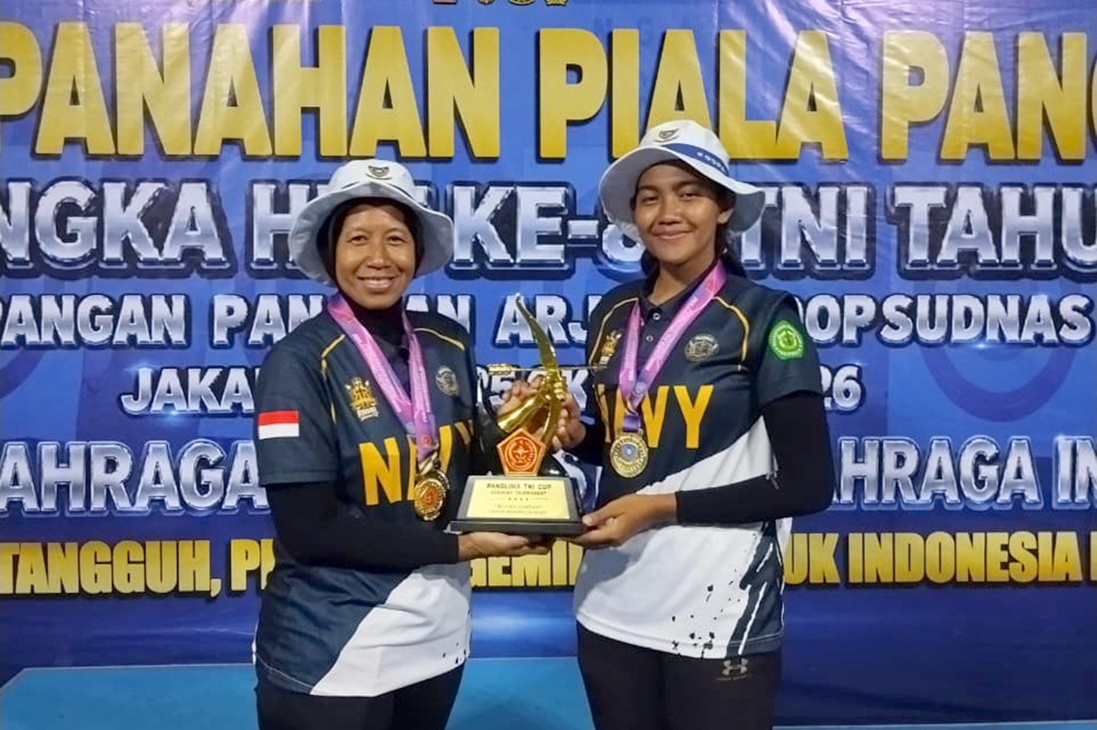 Keluarga Prajurit Yonif 3 Marinir Borong Gelar Juara