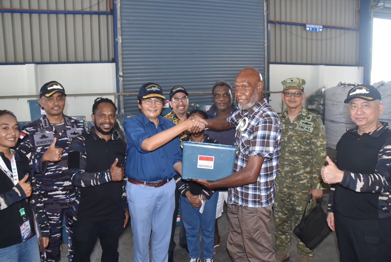 SATGAS PORT VISIT 2026 GELAR BAKTI KESEHATAN DAN SOSIAL