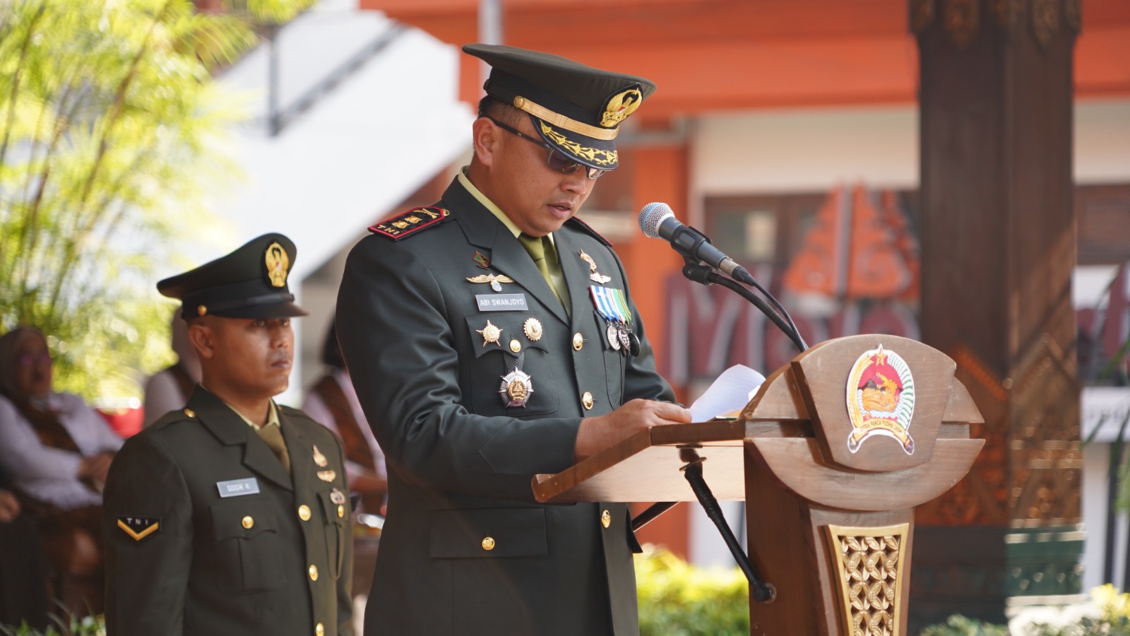 Teguhkan Semangat TNI Kuat Bersama Rakyat