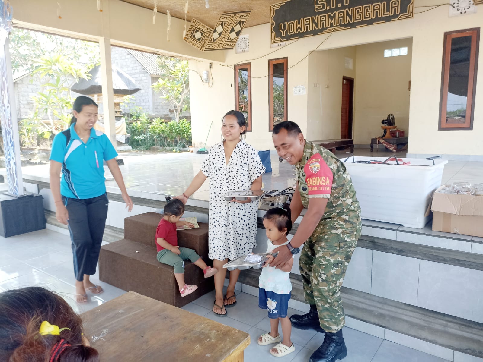 Babinsa Bangbang Dampingi Kegiatan