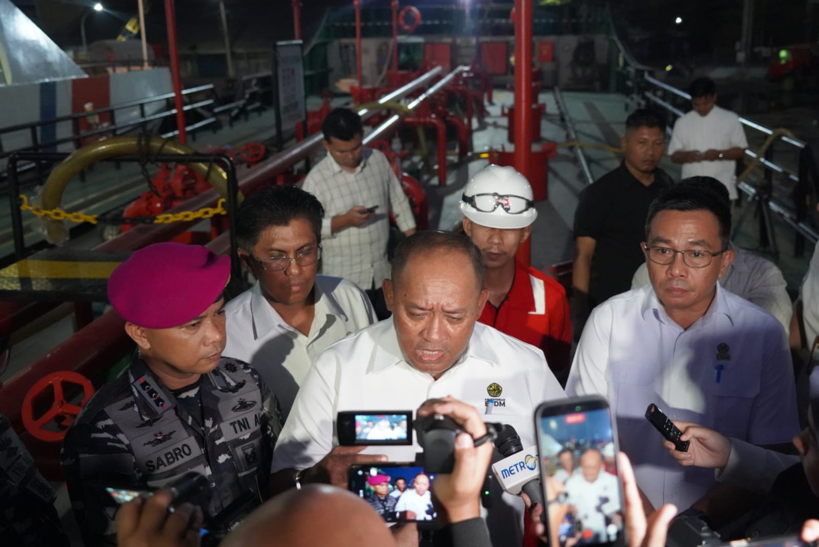 TNI AL DAN KEMENTERIAN ESDM SINERGI TINDAK DUGAAN PELANGGARAN