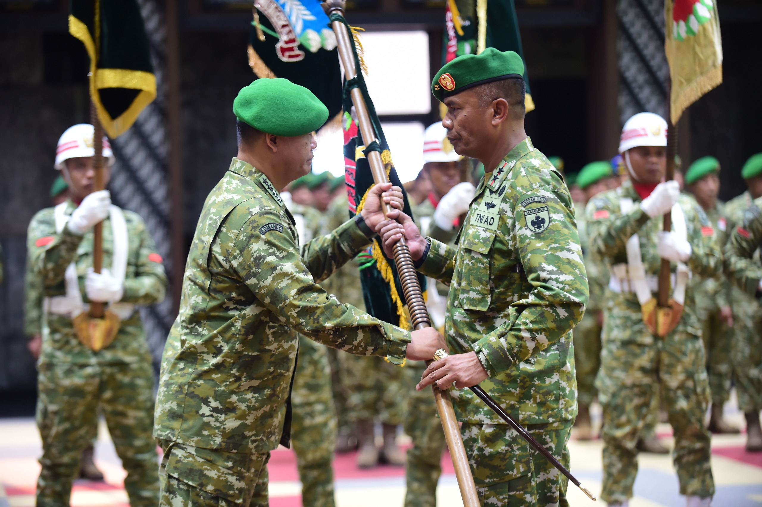 Kasad Pimpin Sertijab Dan Alih Kodal Enam Korem