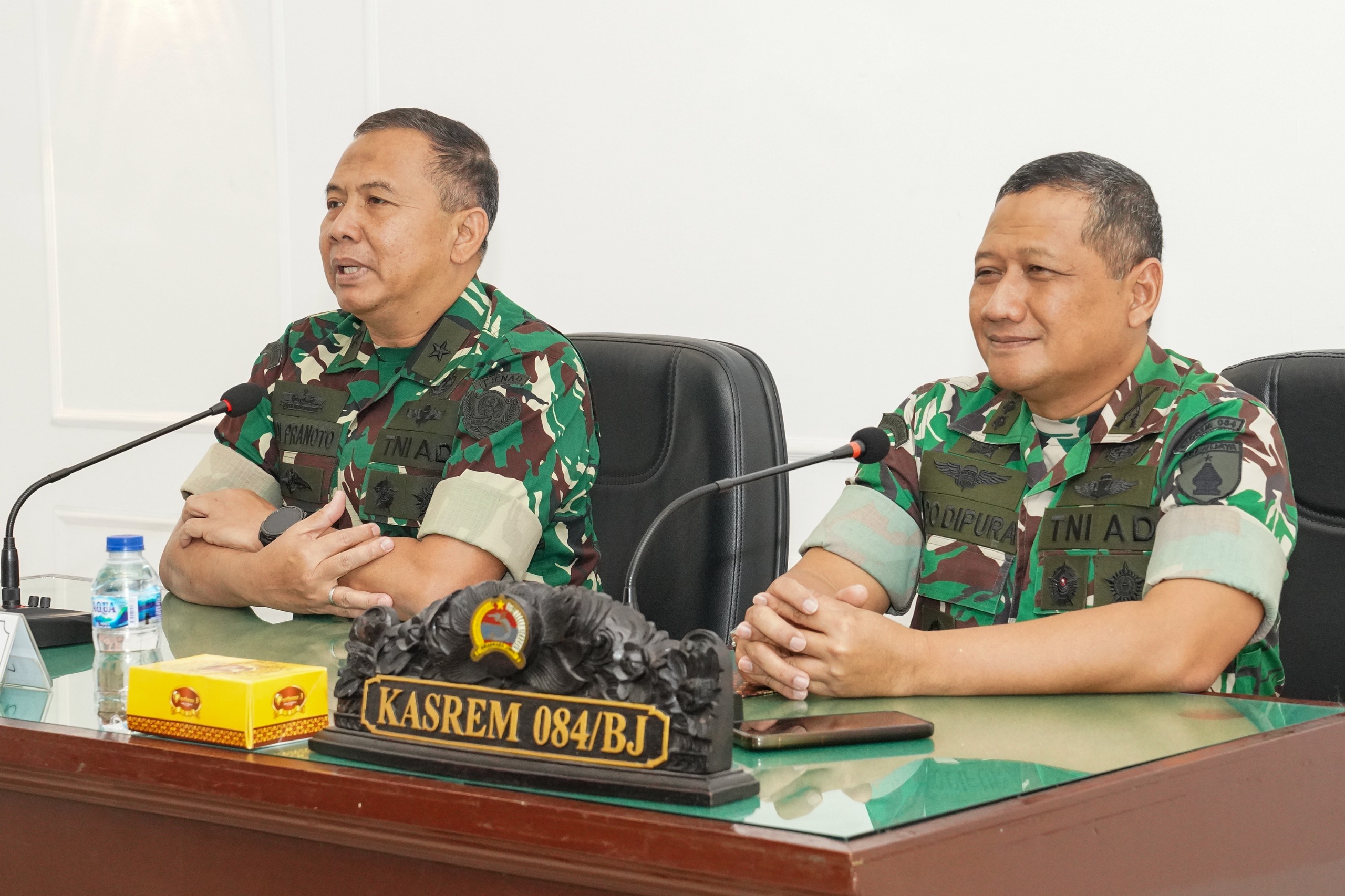 Wasrik Itjenad Tiba Di Korem Bhaskara Jaya