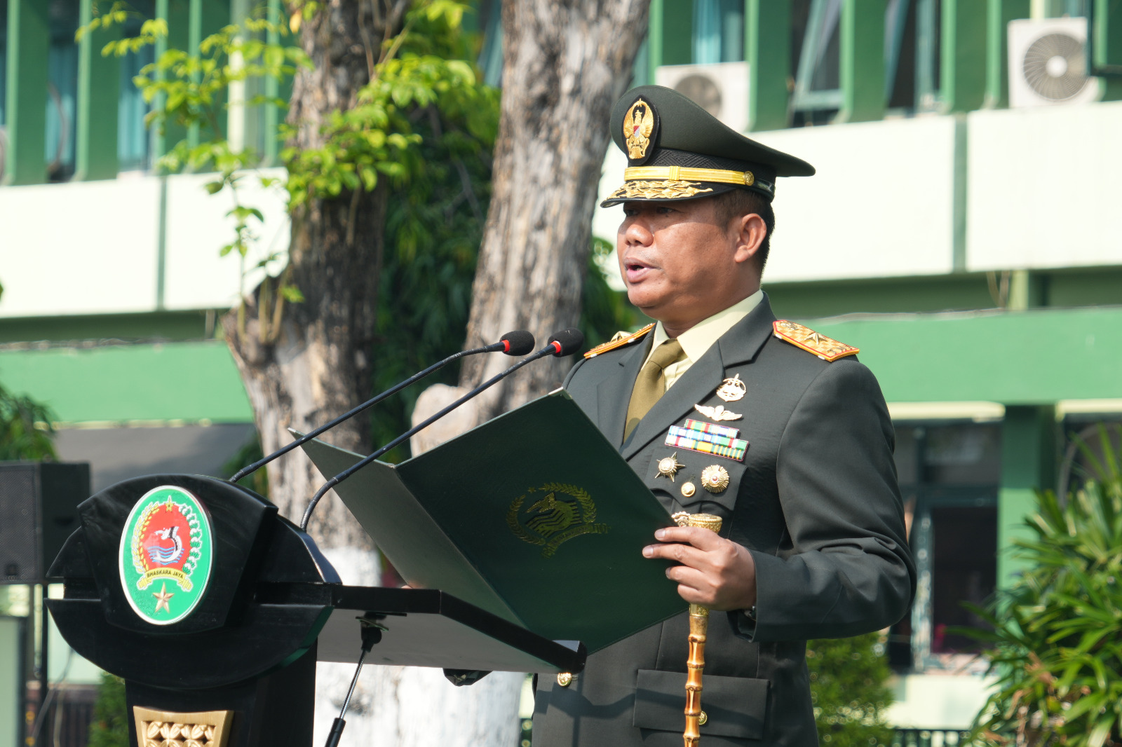 Pesan Danrem 084/Bhaskara Jaya