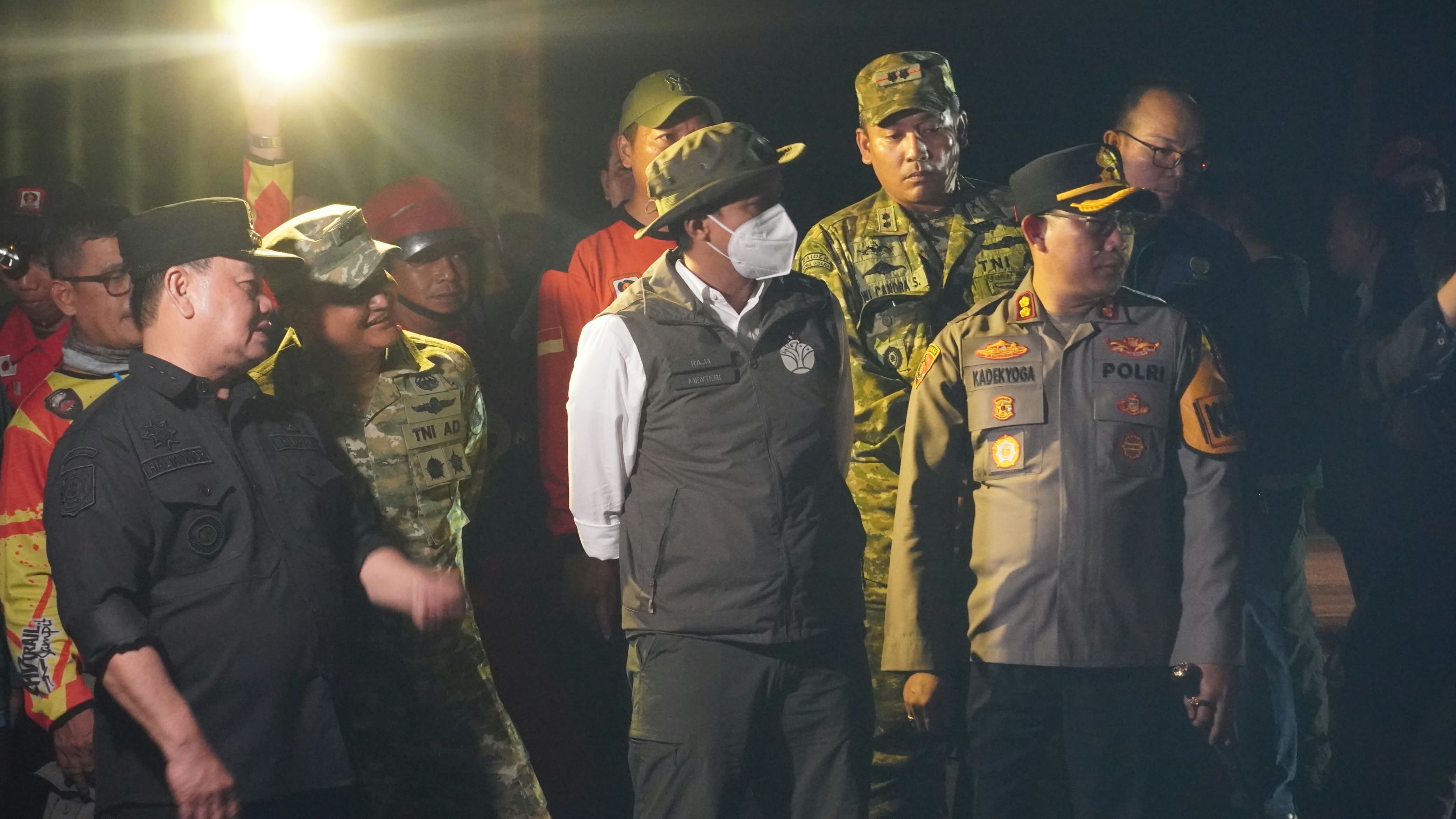 Dandim 1015/Sampit Dampingi Menteri Kehutanan