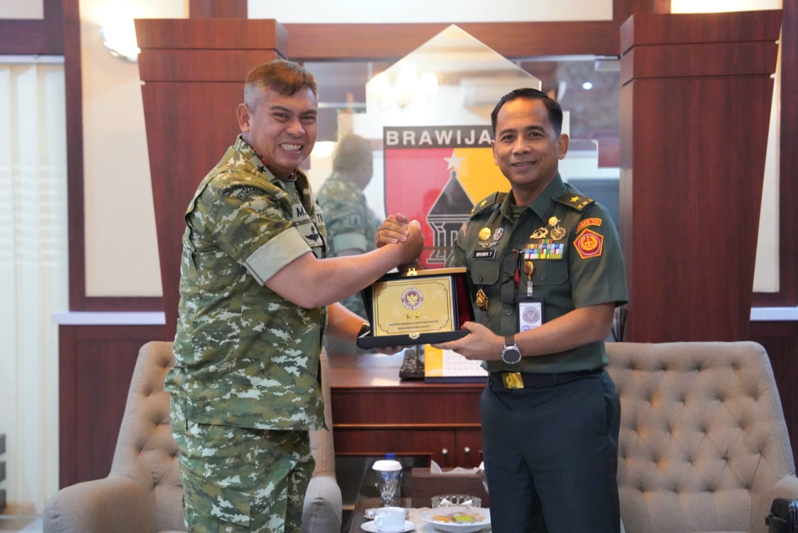 Kodam V/Brawijaya Fasilitasi Rakor Ditjen Pothan Kemhan