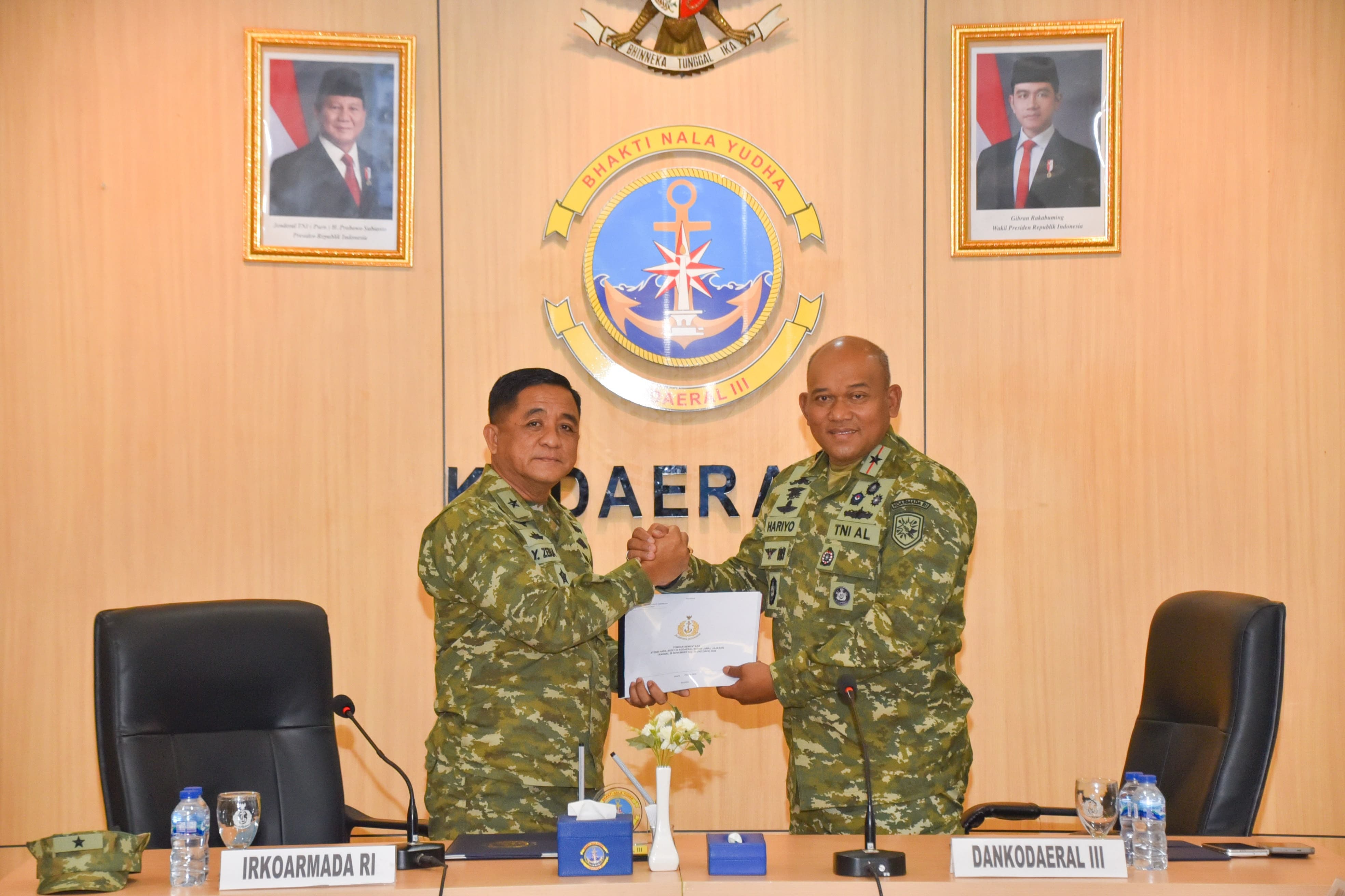 DANKODAERAL III TERIMA HASIL AUDIT