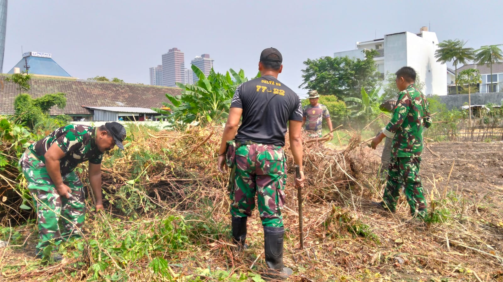 Kodim Surabaya Optimalkan Lahan