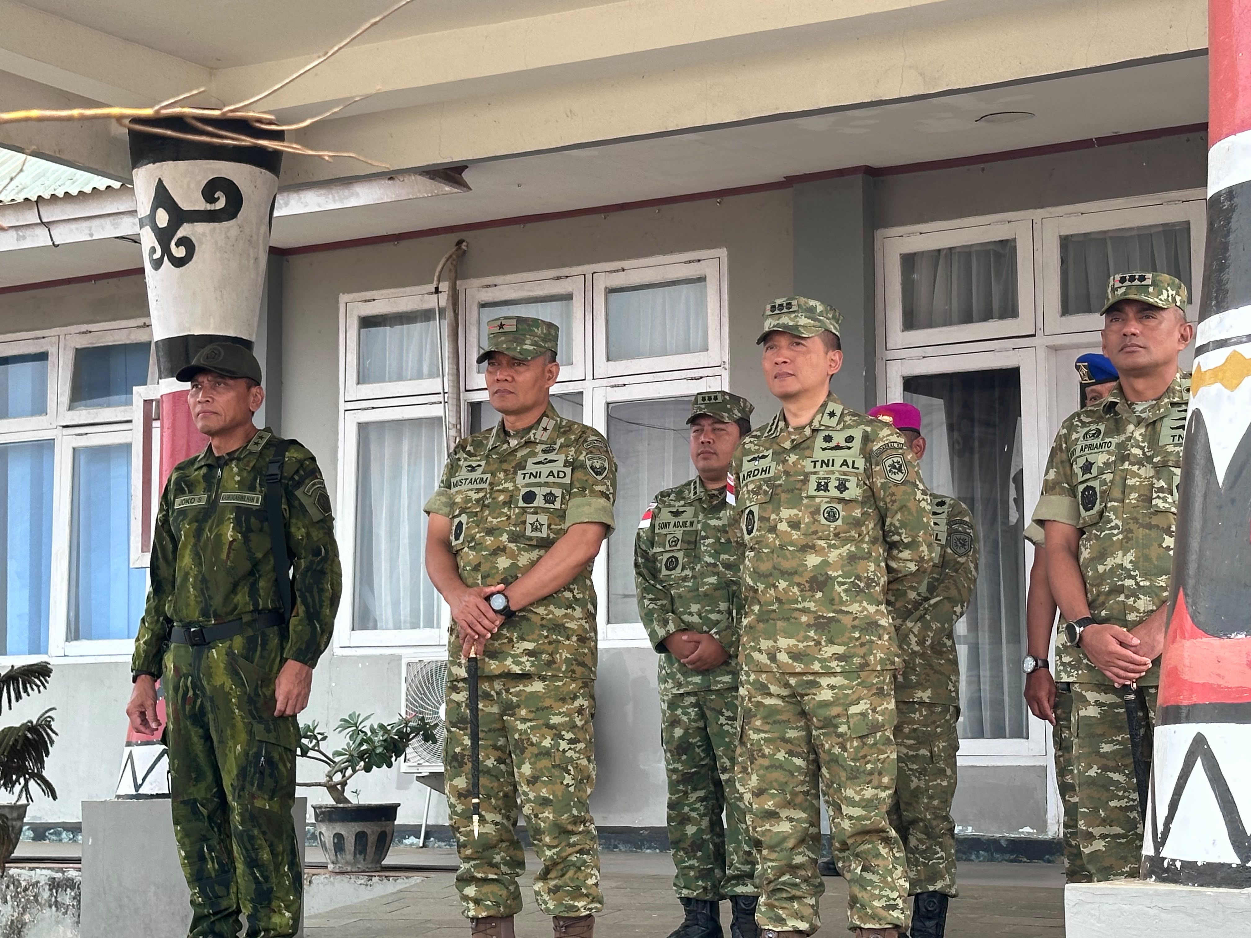 Kodaeral XI Bersama Jajaran TNI
