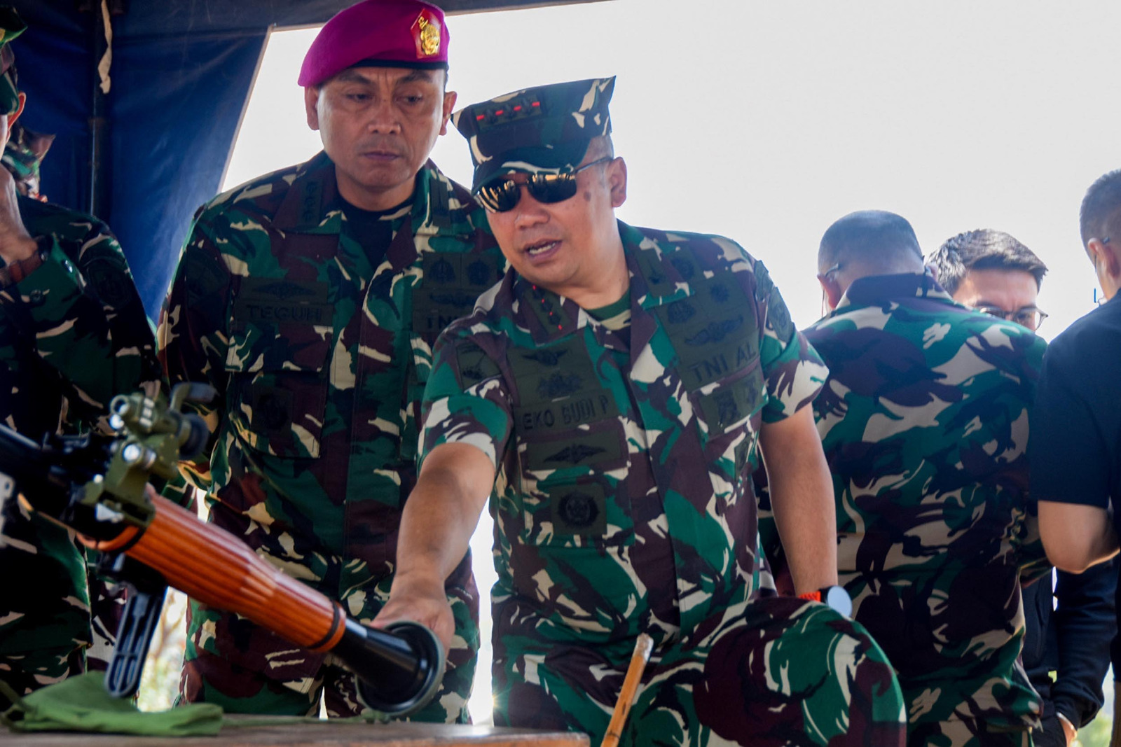 Komandan Brigif 2 Marinir Dampingi KS Kormar