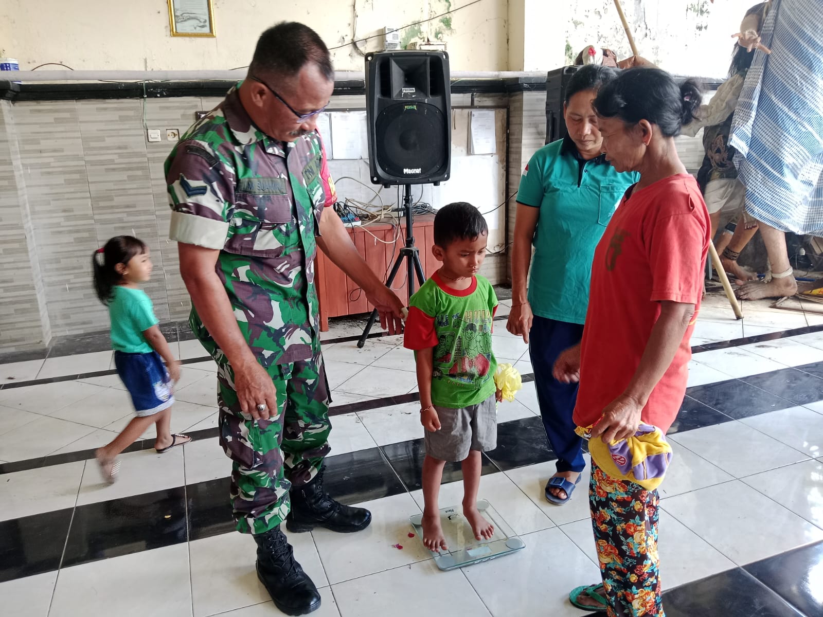 Babinsa Koramil Tembuku Dampingi Kegiatan