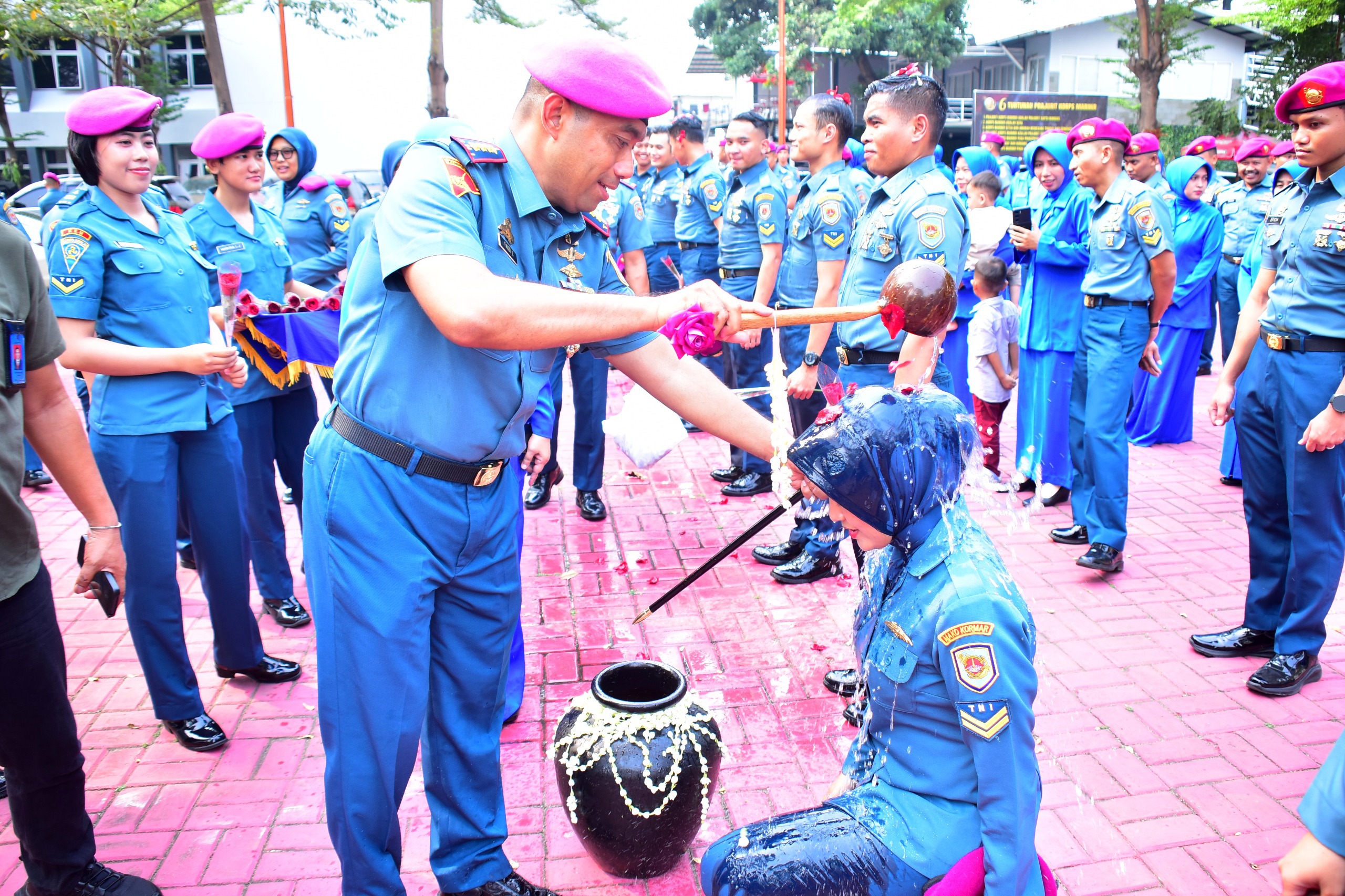 86 PRAJURIT BERSAMA PNS MAKO KORMAR NAIK PANGKAT