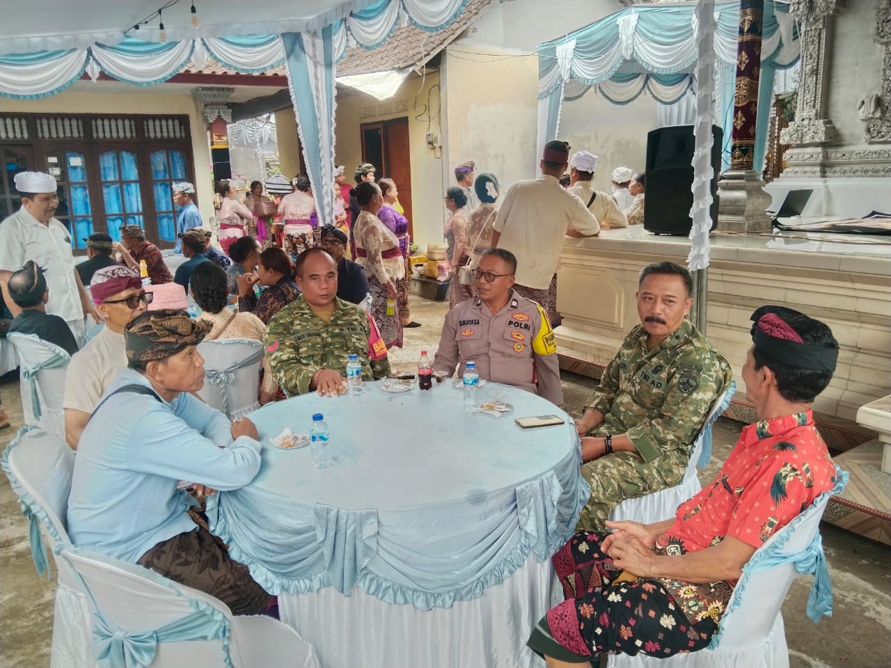 Babinsa Desa Sulahan Hadiri Upacara