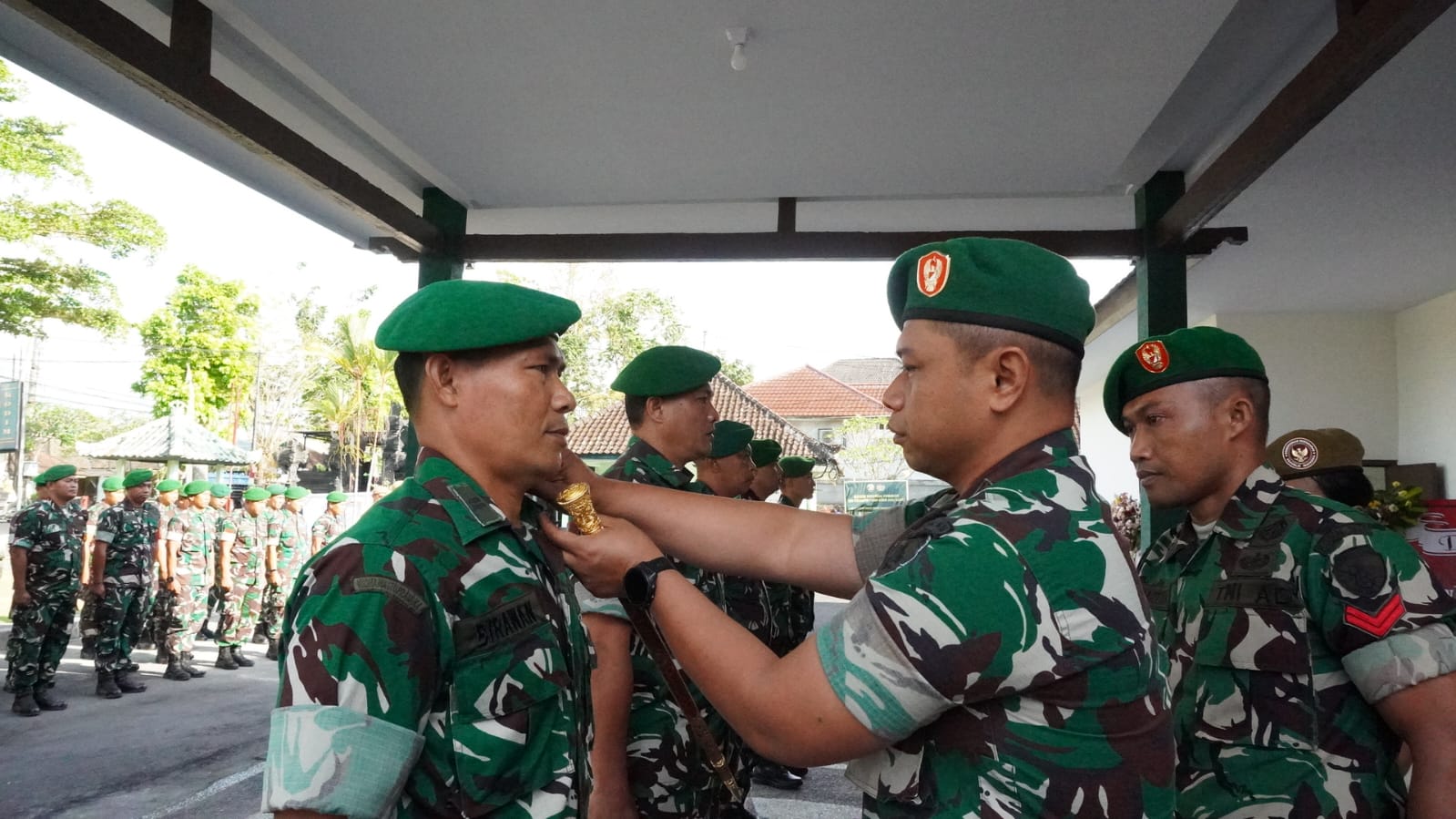 Kodim 1626/Bangli Gelar Korps Raport