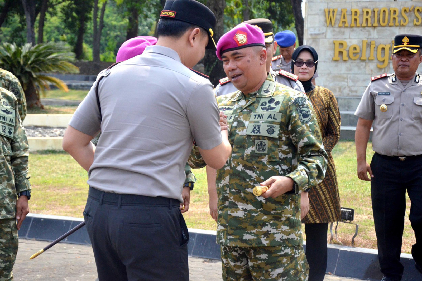 Komandan Brigif 2 Marinir Terima Kunjungan