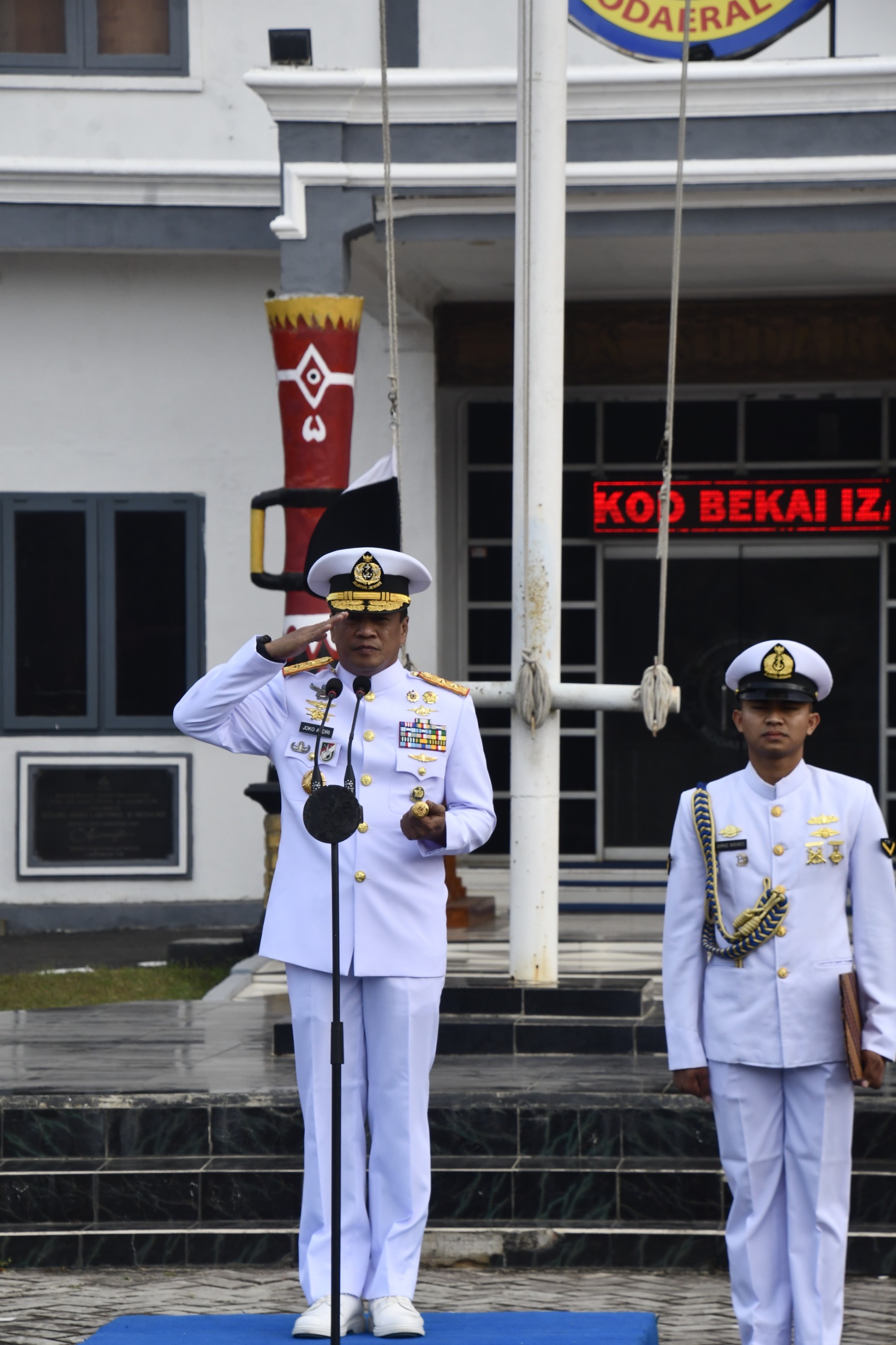 Komandan Kodaeral XI Pimpin Upacara