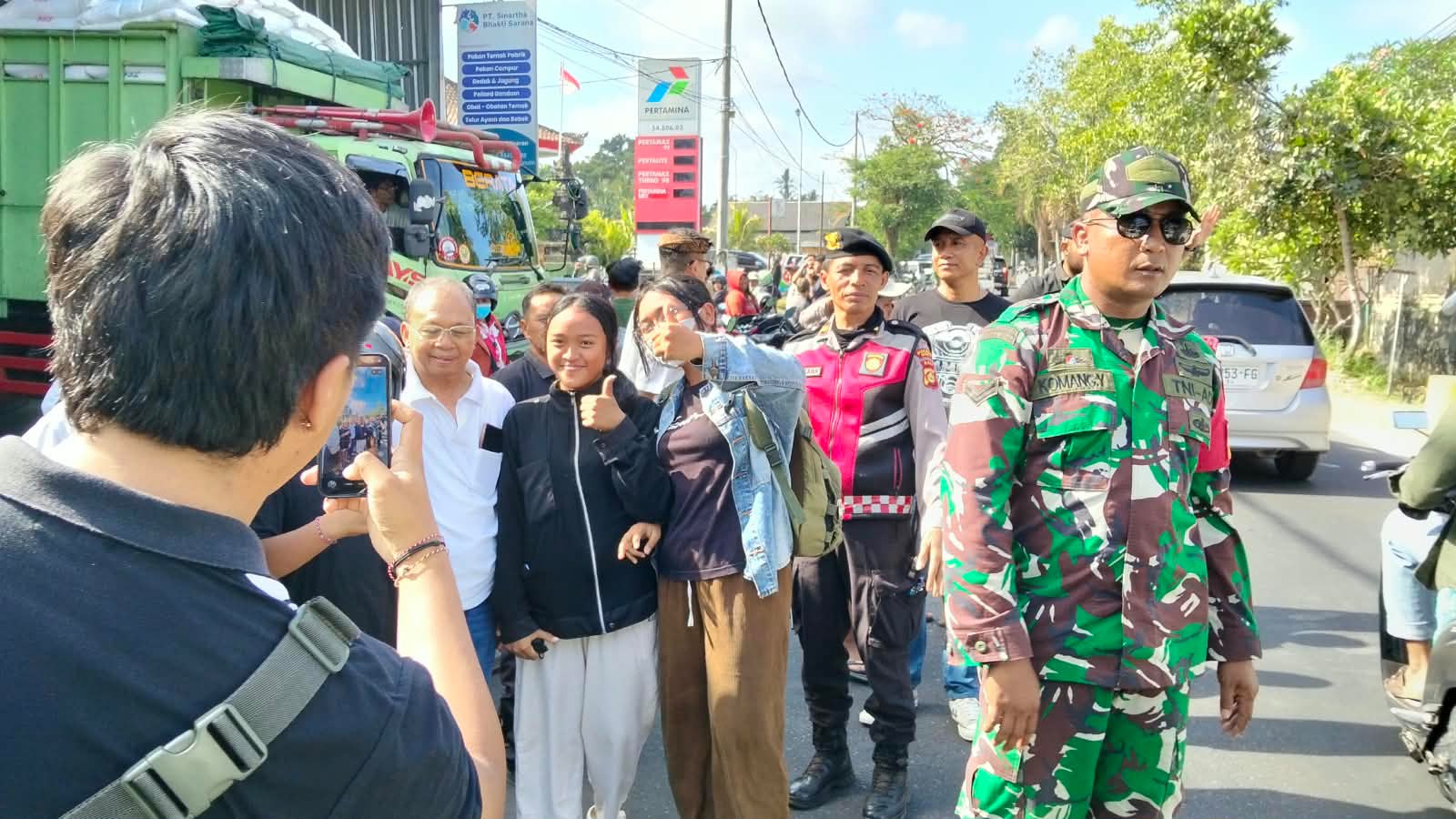 BABINSA BUNUTIN PANTAU KUNJUNGAN