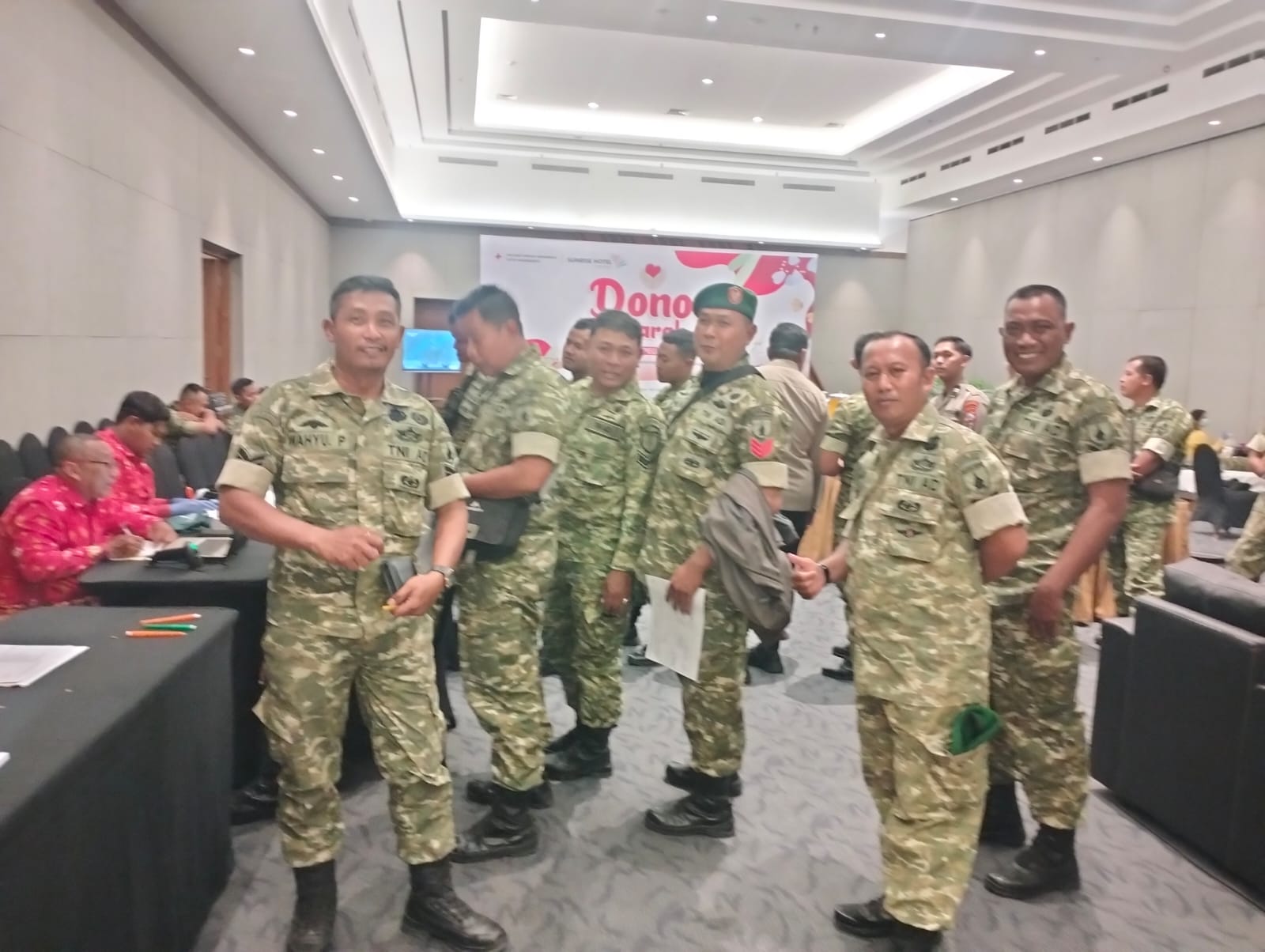 Kodim 0815/Mojokerto Bersama PMI Dan Ayola Gelar Donor Darah