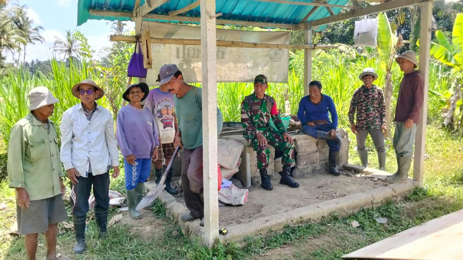 BABINSA BUNUTIN SIAPKAN KARYA BAKTI TNI