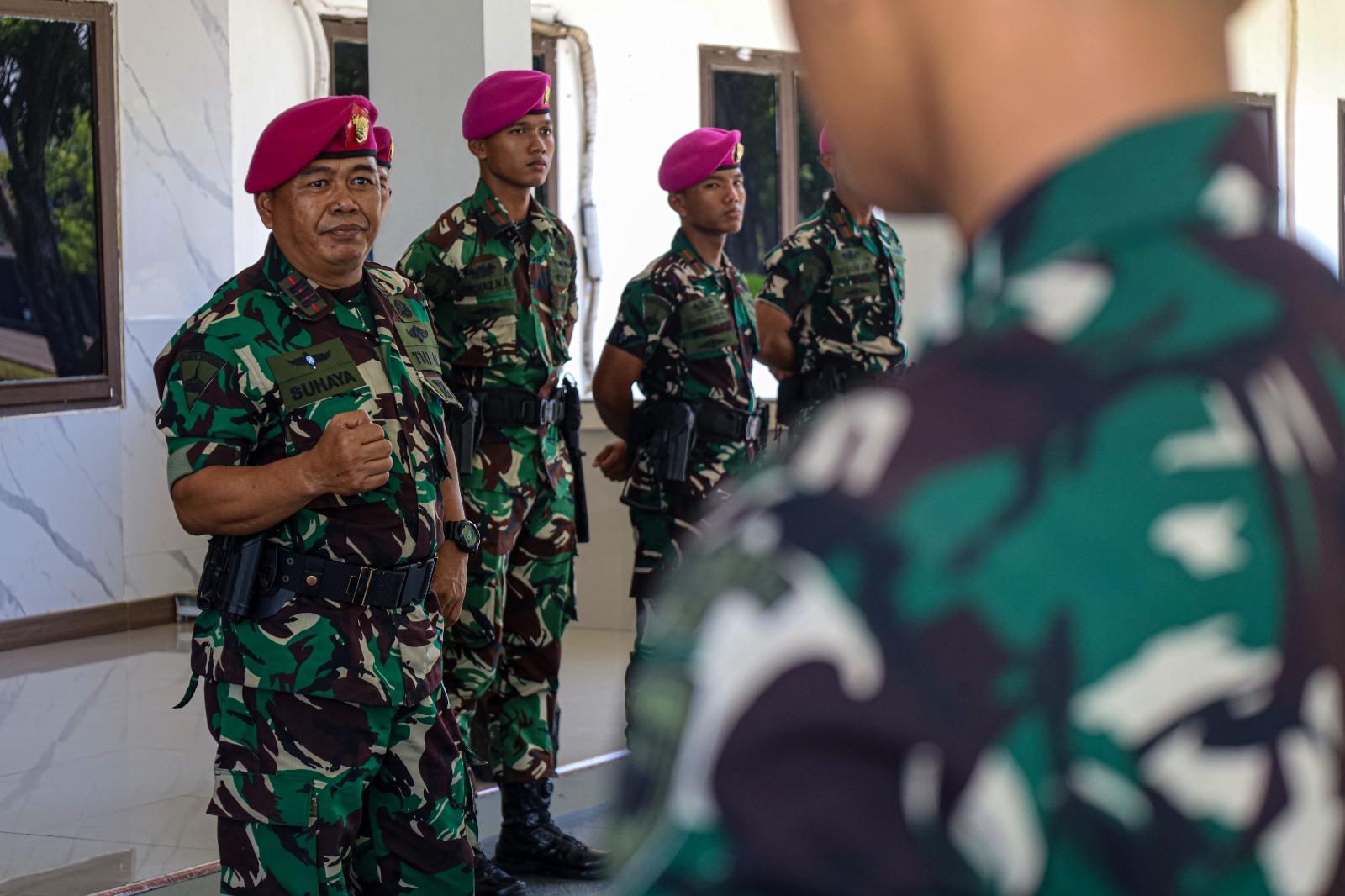 Resmi Gabung Di Yonif 3 Marinir