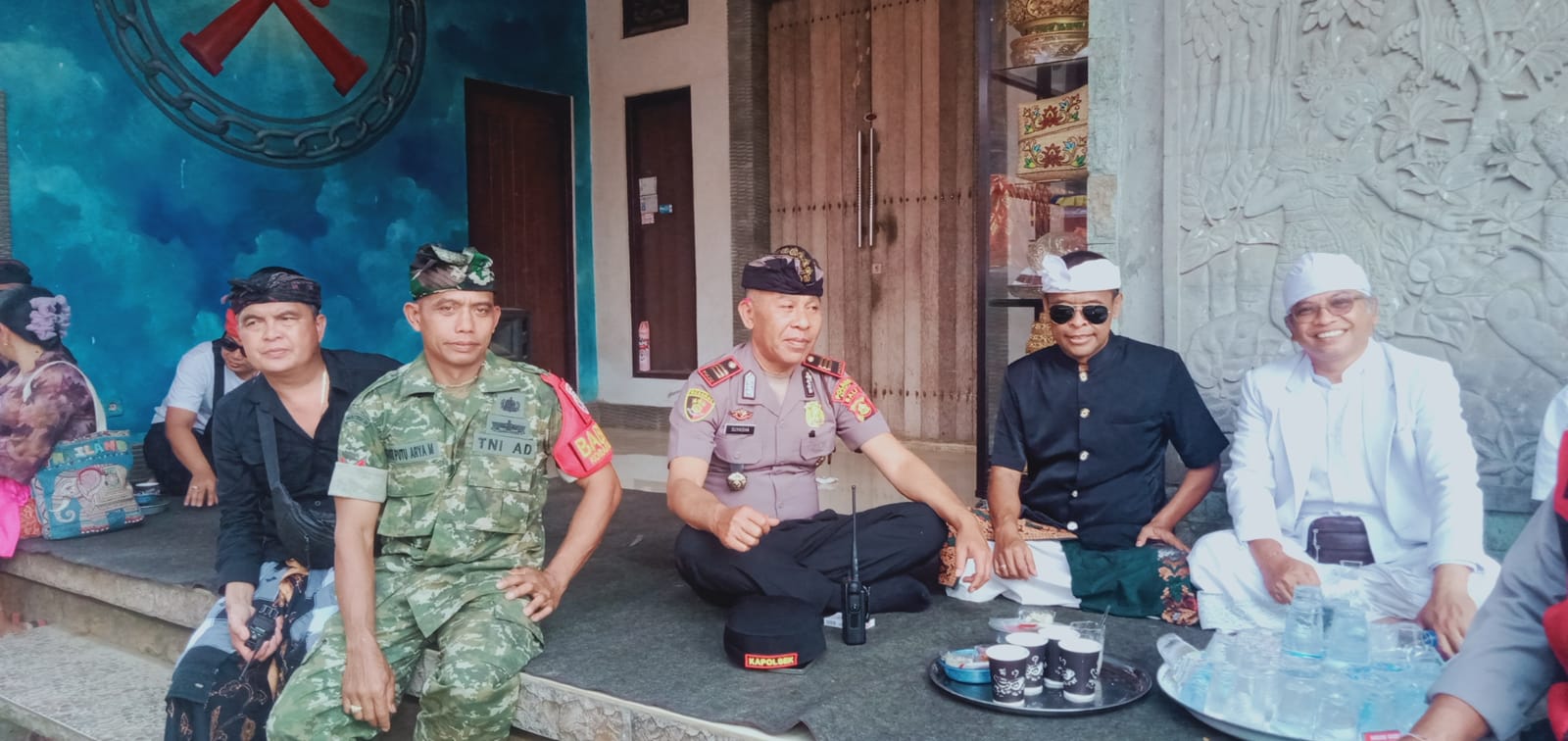 Amankan Upacara Ngaben Di Malet Tengah