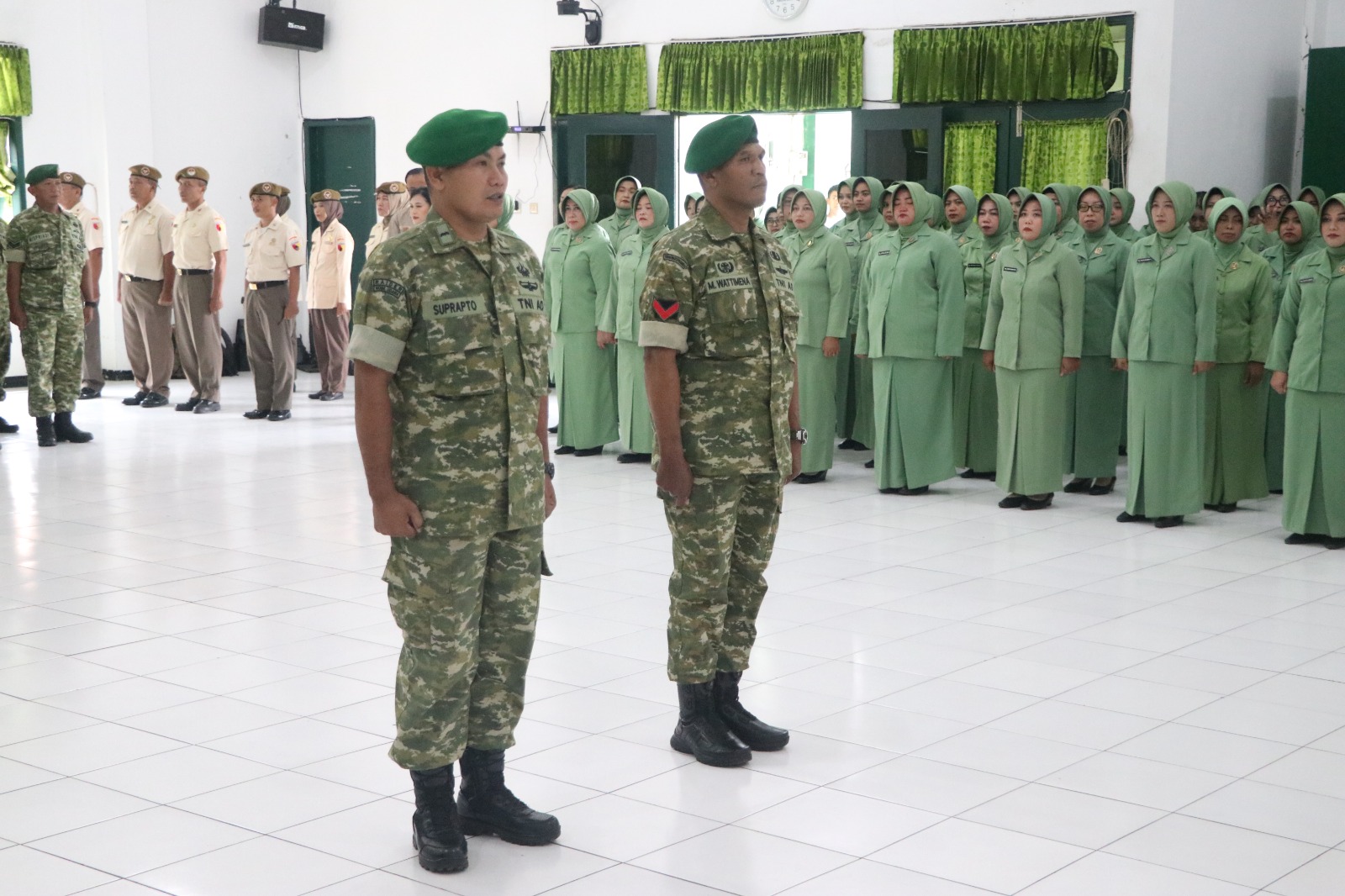 Dandim Tulungagung Pimpin Laporan Korps