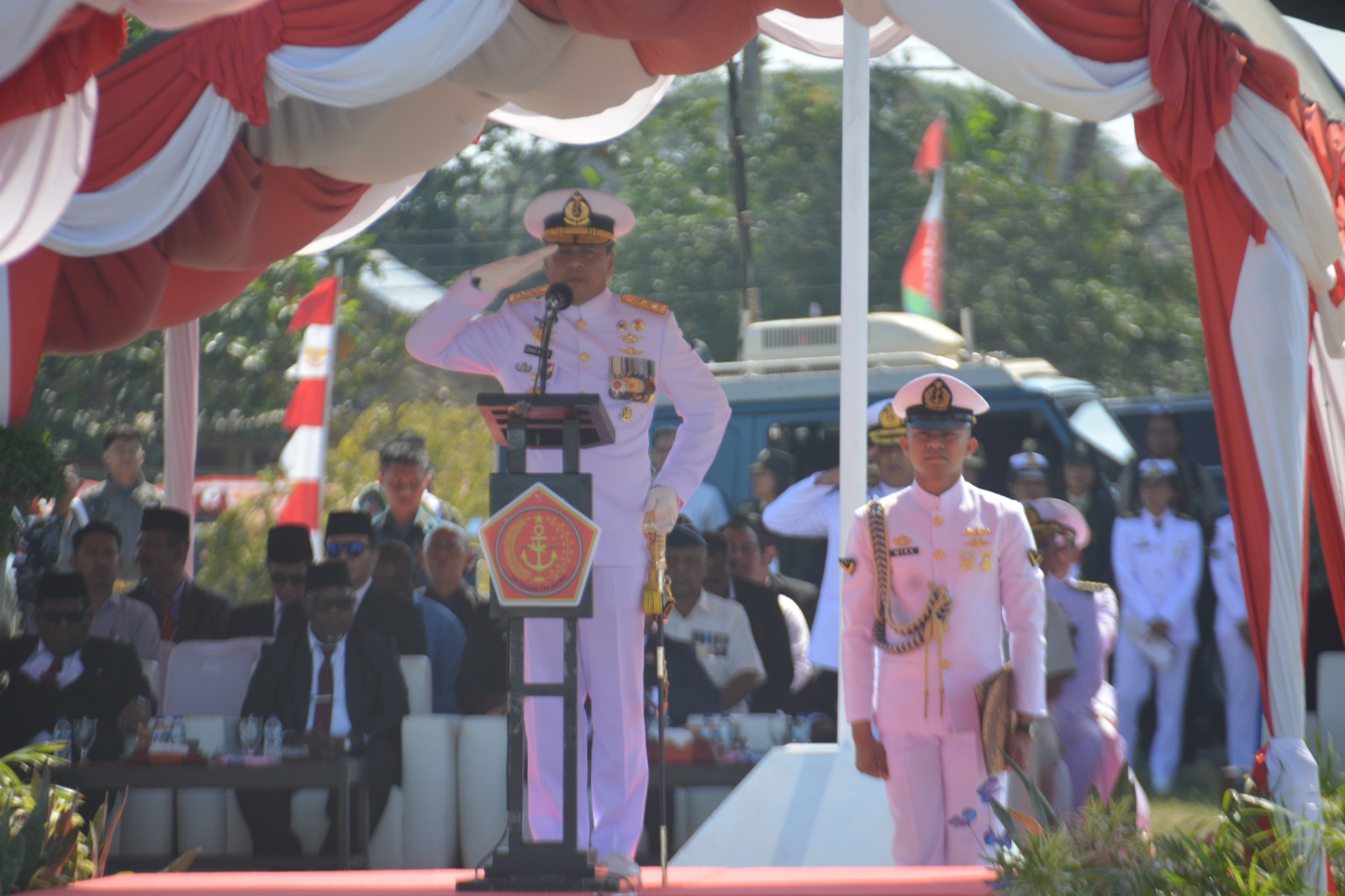 Komandan Kodaeral XI Pimpin Upacara