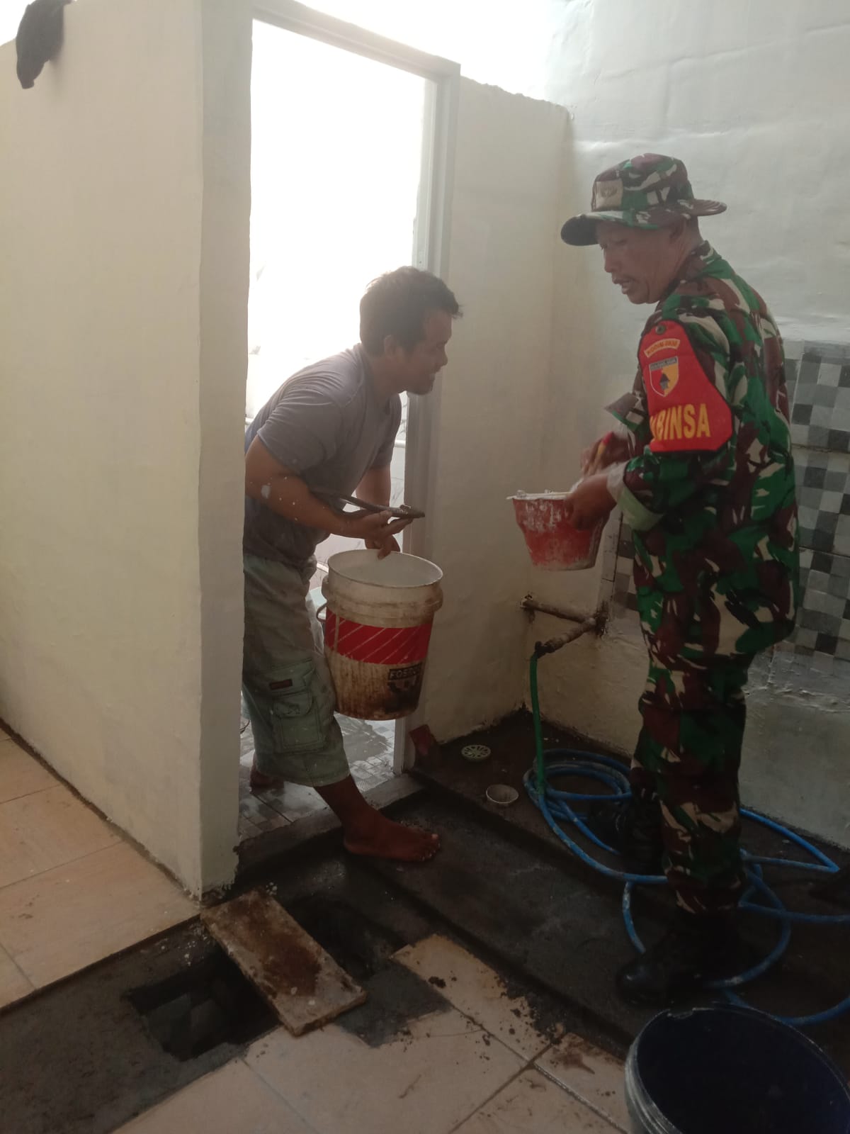 Progres Rehab RTLH Koramil Benowo