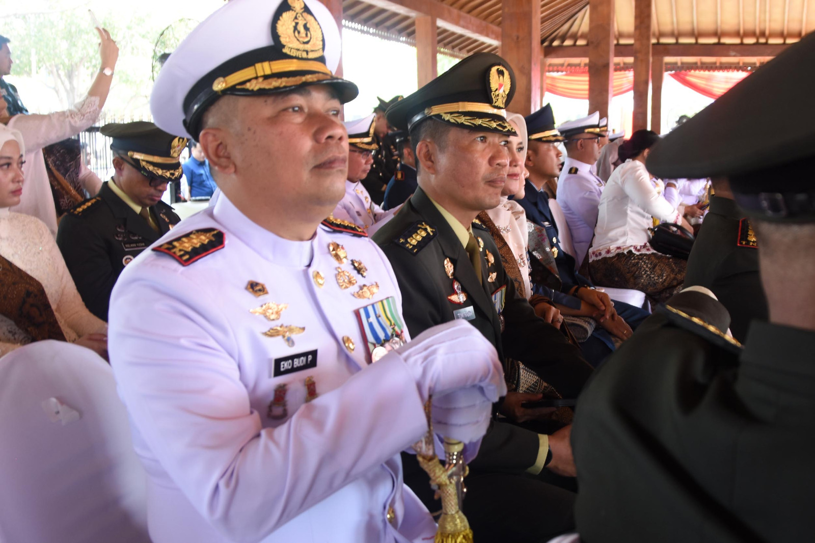 Komandan Brigif 2 Marinir Hadiri Upacara