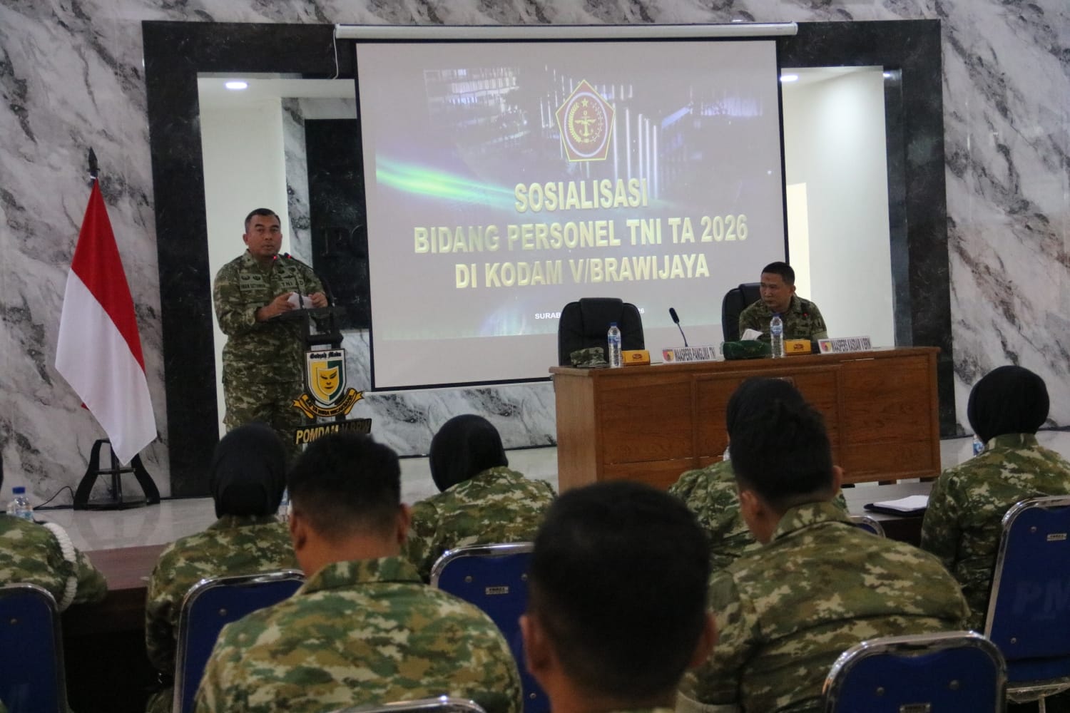 KODAERAL V TINGKATKAN PEMAHAMAN PERSONIL