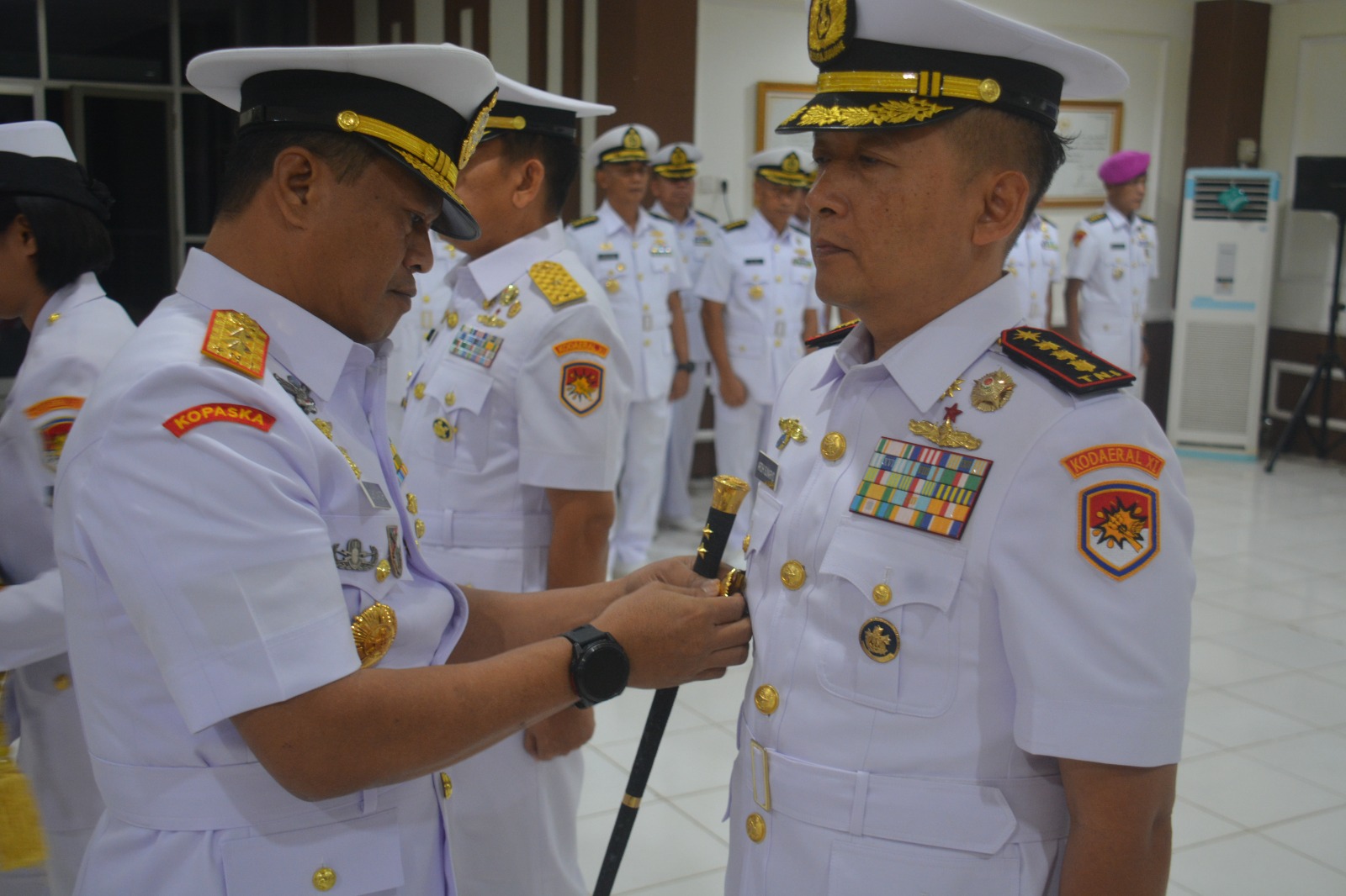 Komandan Kodaeral XI Pimpin Sertijab