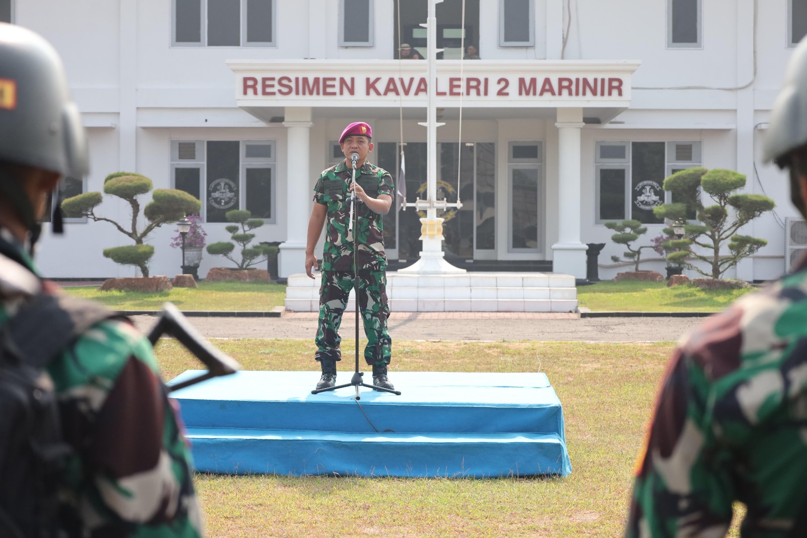 Pasops Menkav 2 Marinir Resmi Buka Latek