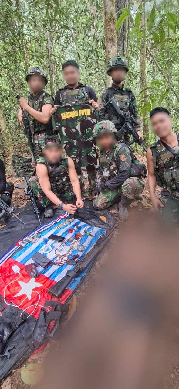 SATGAS YONIF 9 MARINIR KEMBALI PERKUAT STABILITAS KEAMANAN