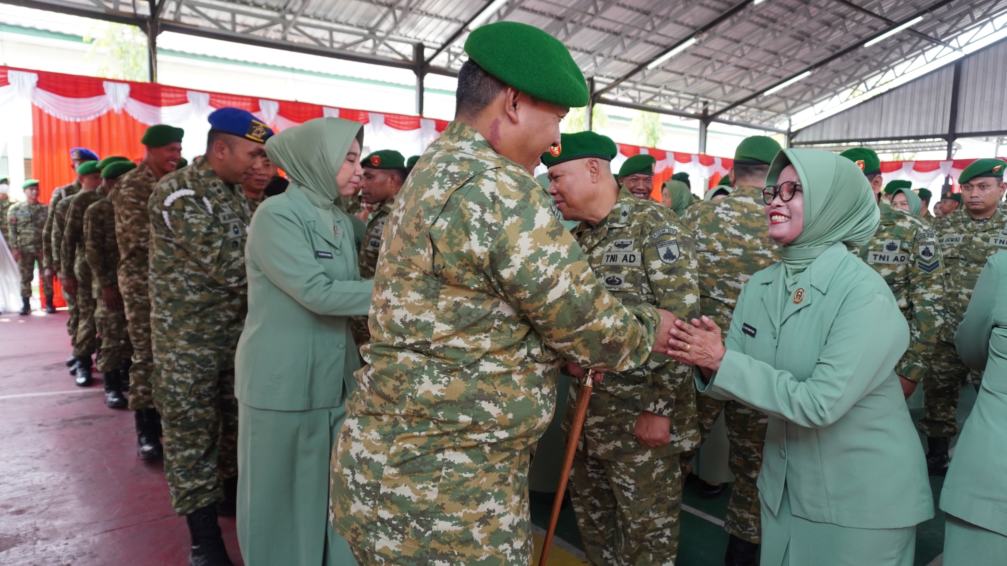 47 Personel Kodim 1015/Sampit Ikuti Upacara