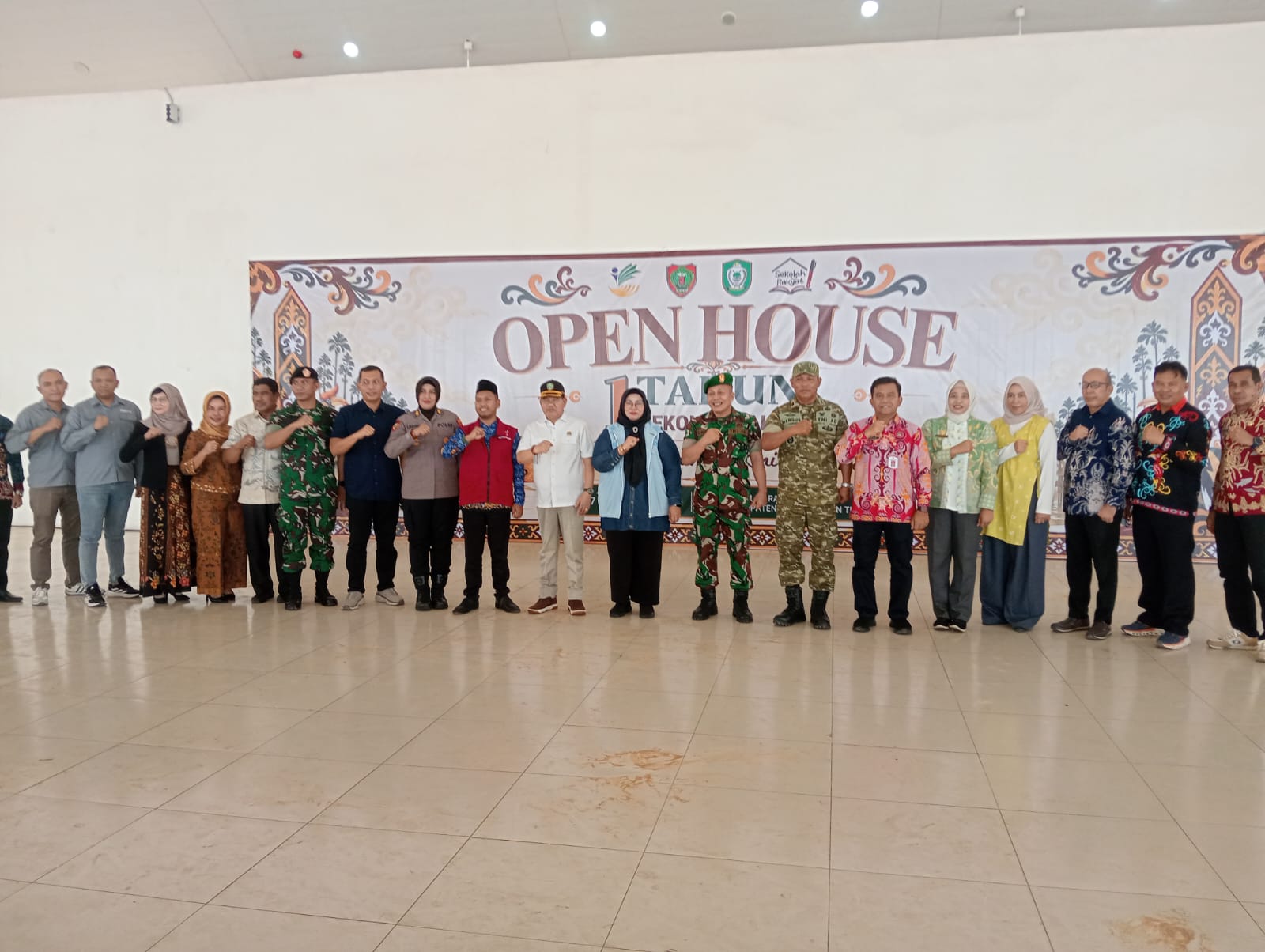 Komandan Kodim 1015/Sampit Hadiri Open House