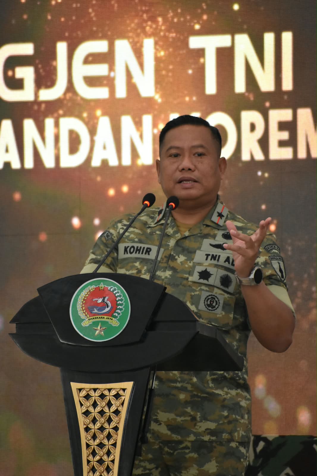 Danrem 084/Bhaskara Jaya Ajak Prajurit Terus Berprestasi