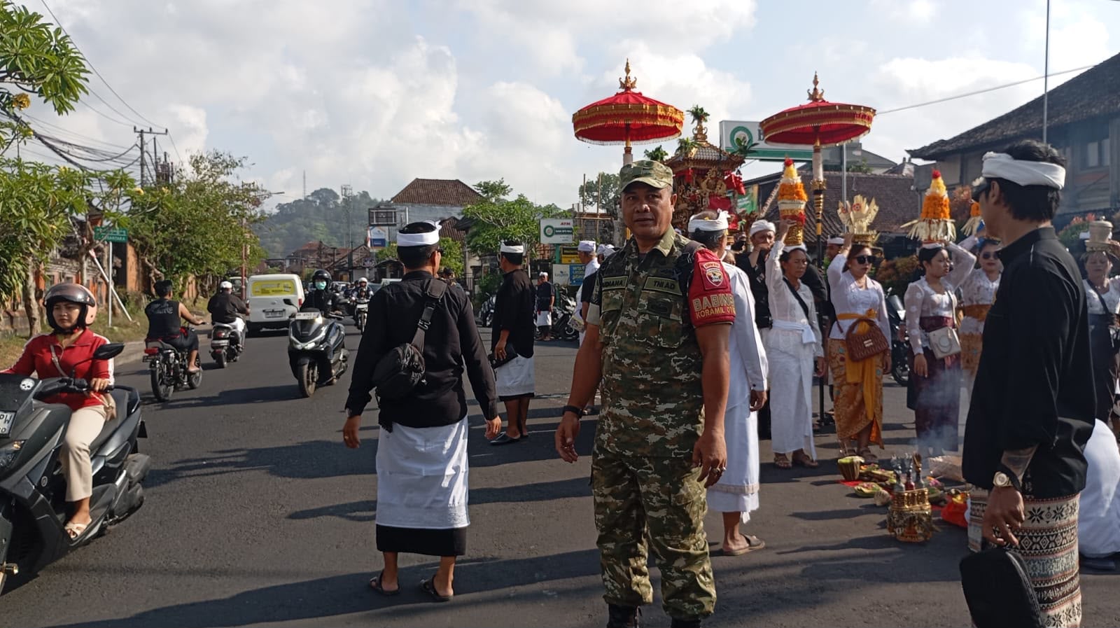 BABINSA KAWAN LAKSANAKAN PENGAMANAN