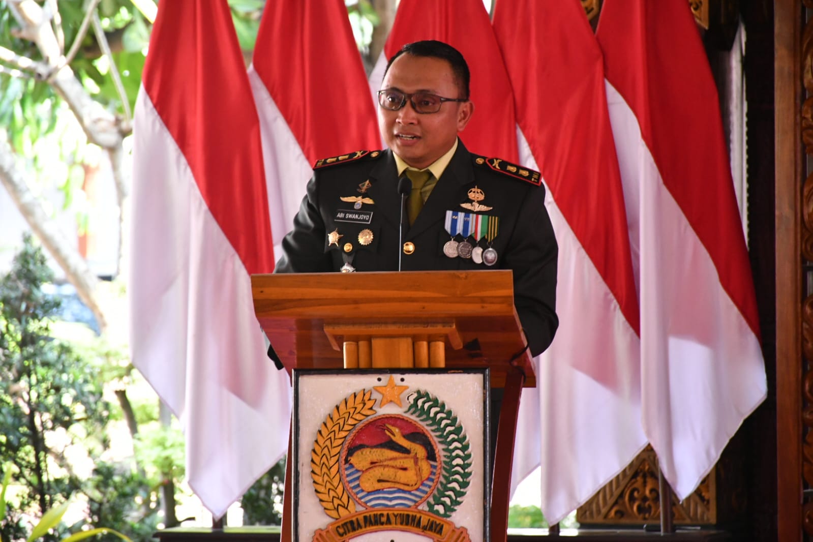 Syukuran HUT Ke-81 TNI Di Mojokerto