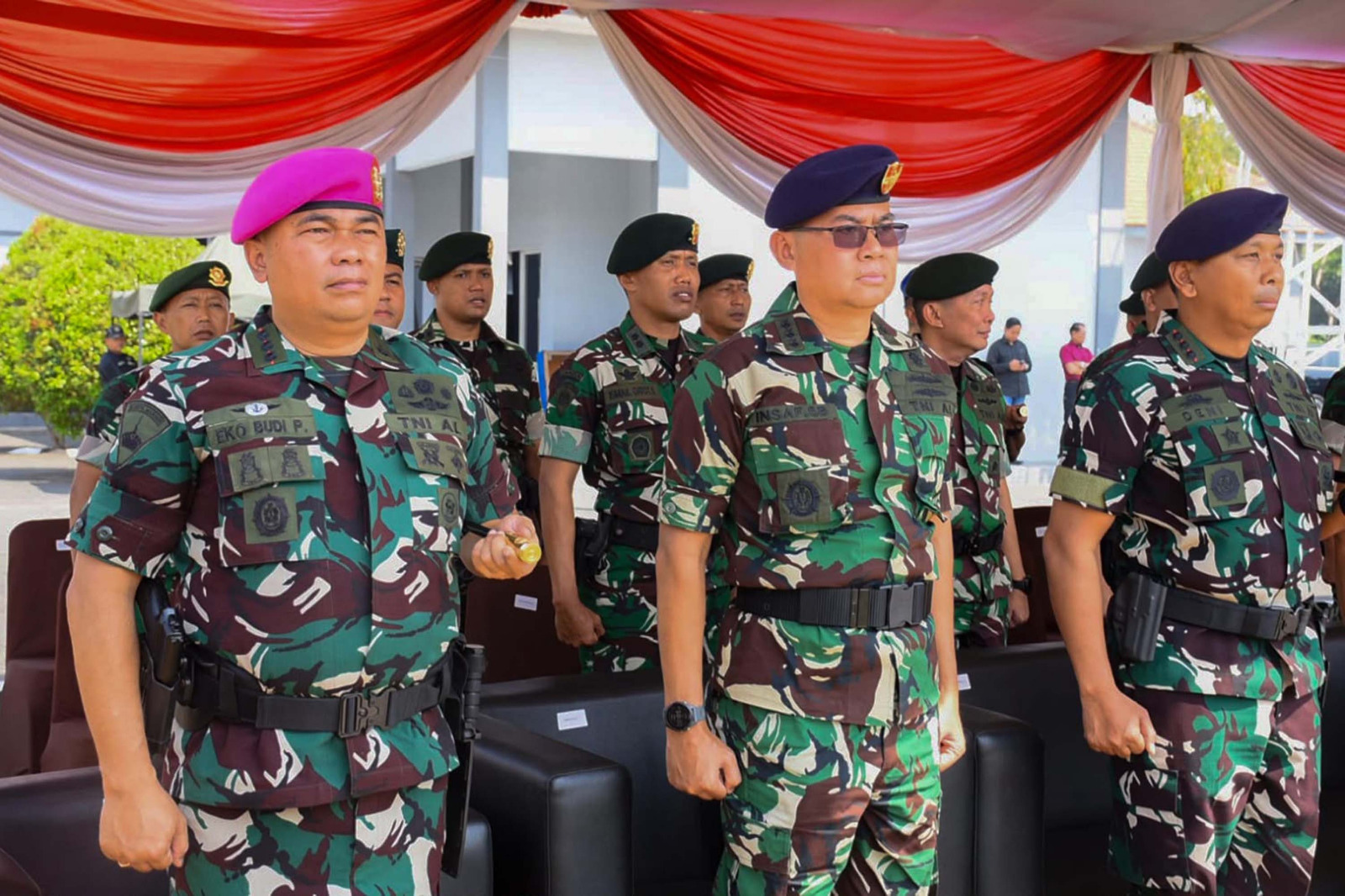 Danbrigif 2 Marinir Hadiri Penyambutan