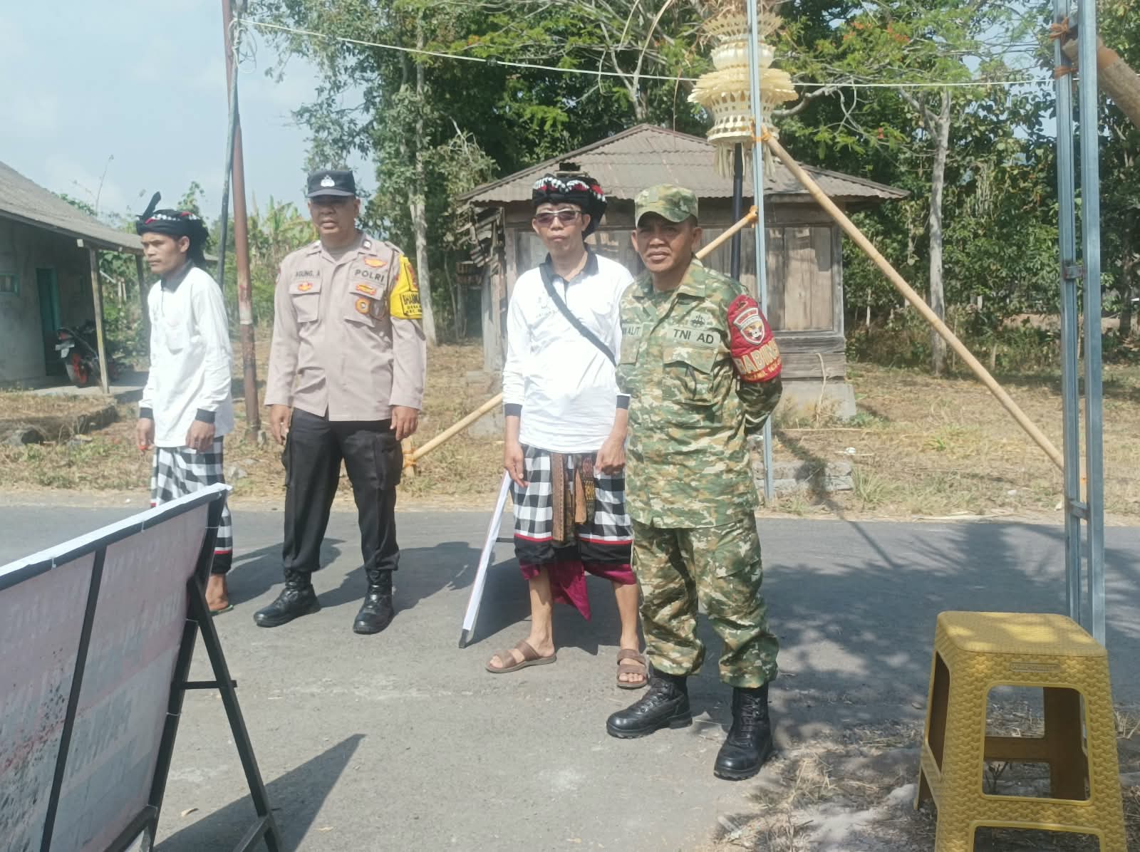 Amankan Karya Puja Wali Purnama Kelima