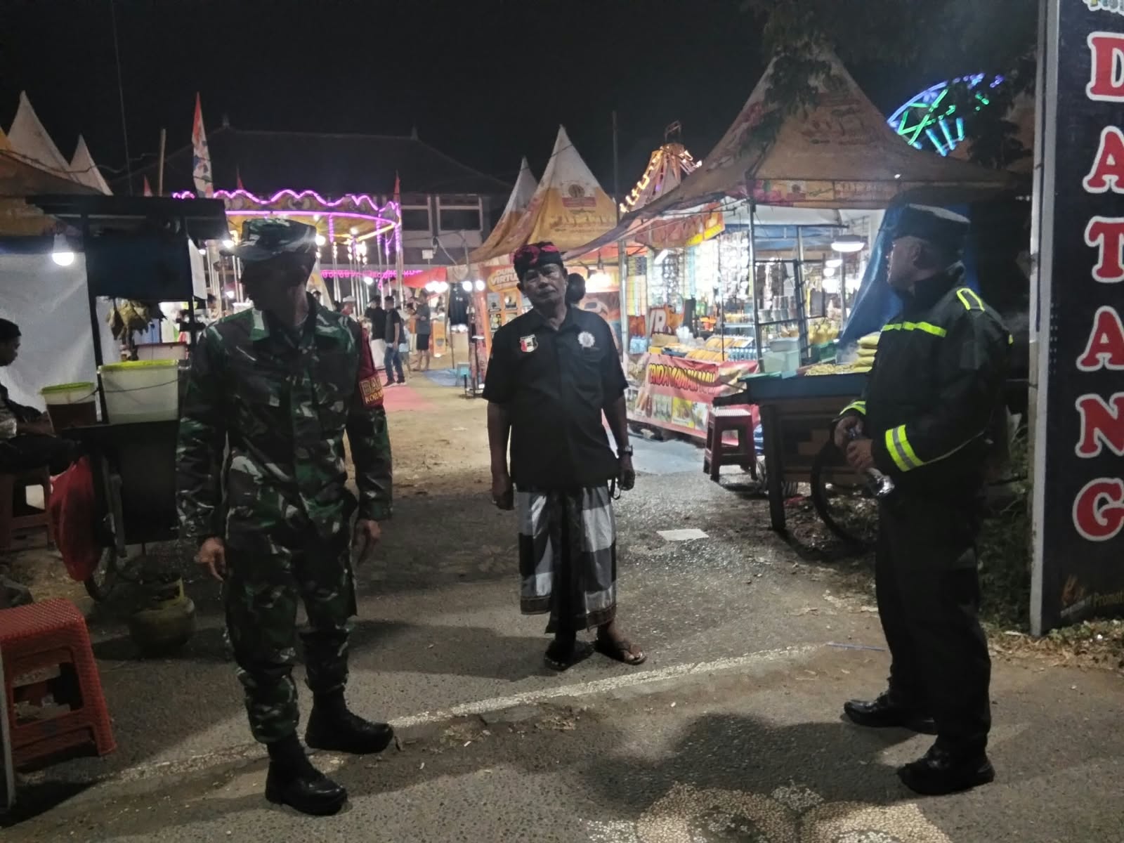 BABINSA TAMANBALI AMANKAN KEGIATAN