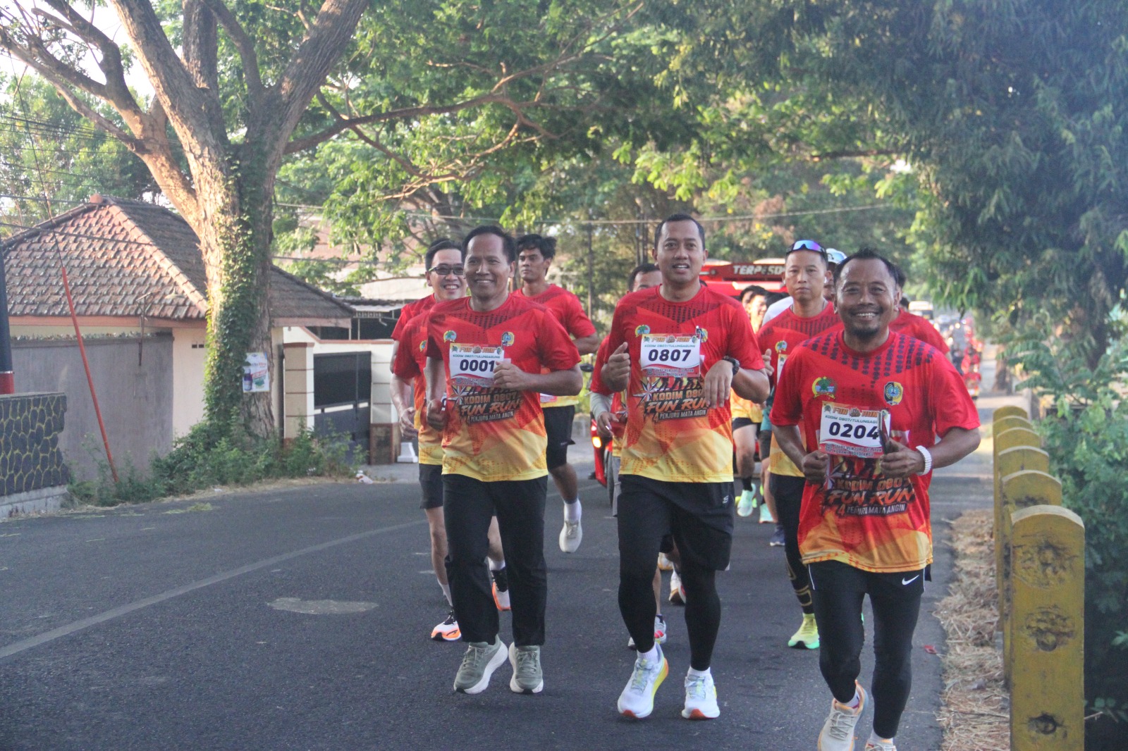 Kodim Tulungagung Gelar Fun Run