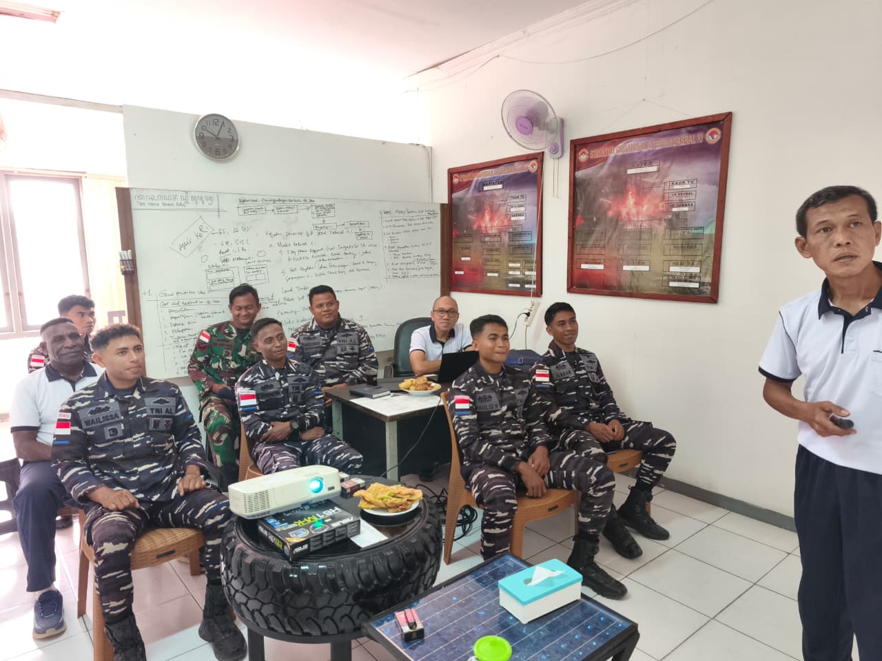 Kodaeral XI Sosialisasikan SOP Dan Tugas Apter/Babinpormar