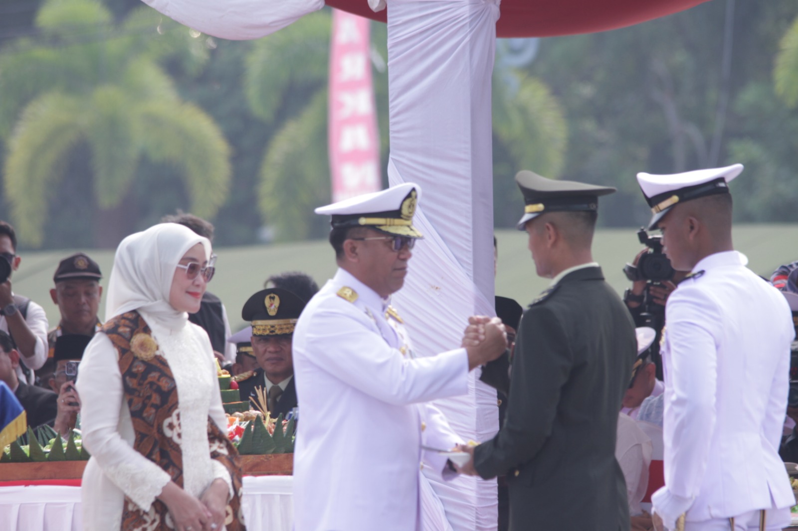 KOARMADA I IKUTI UPACARA GABUNGAN HUT